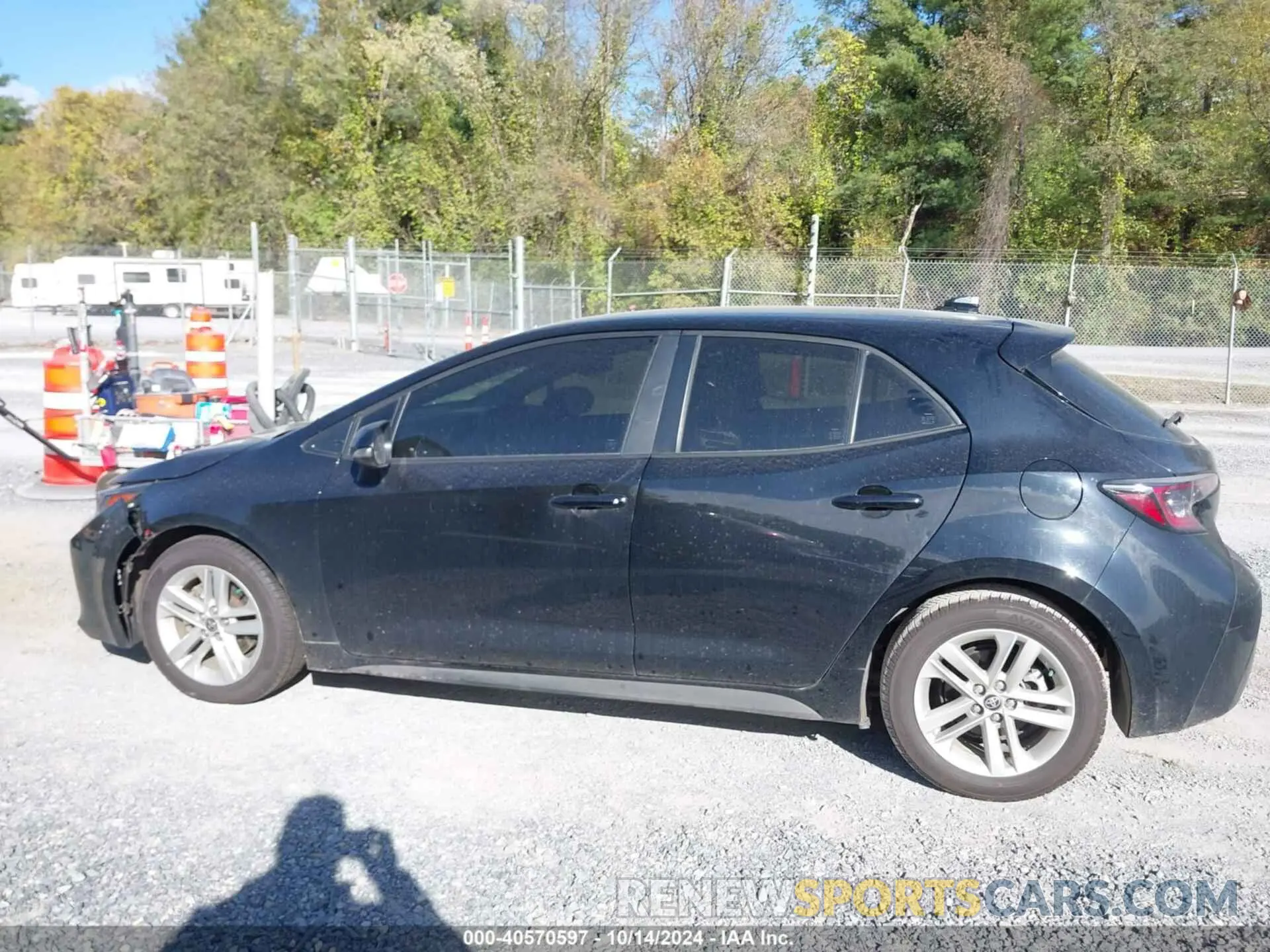 14 Photograph of a damaged car JTND4MBE2N3182372 TOYOTA COROLLA 2022