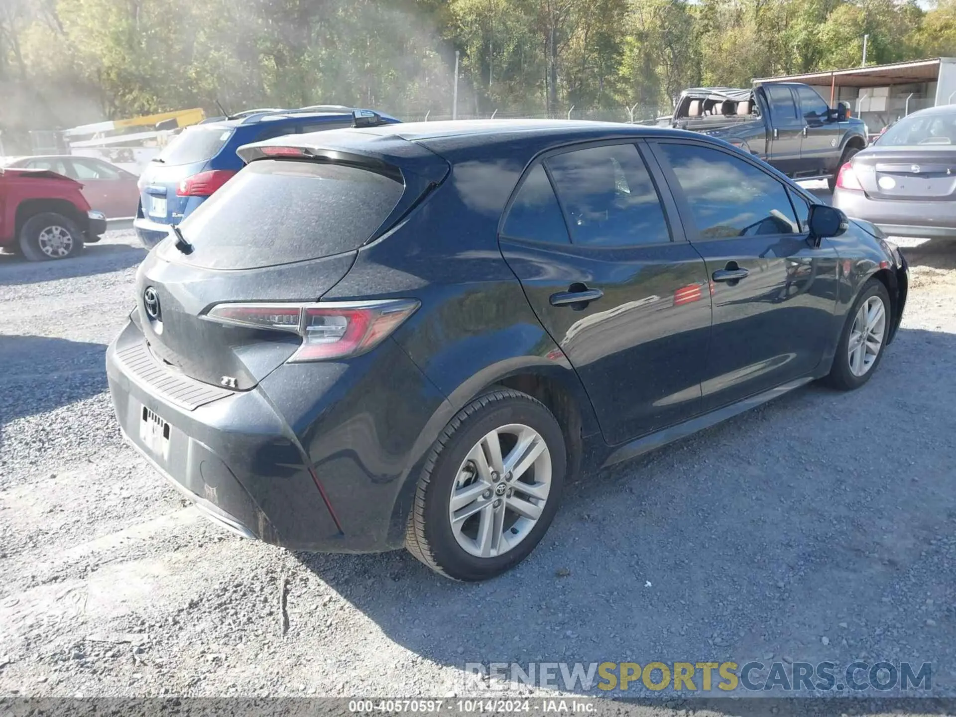 4 Photograph of a damaged car JTND4MBE2N3182372 TOYOTA COROLLA 2022