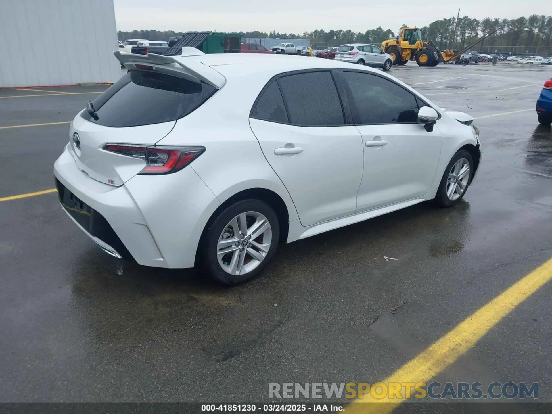 4 Photograph of a damaged car JTND4MBE2N3182758 TOYOTA COROLLA 2022