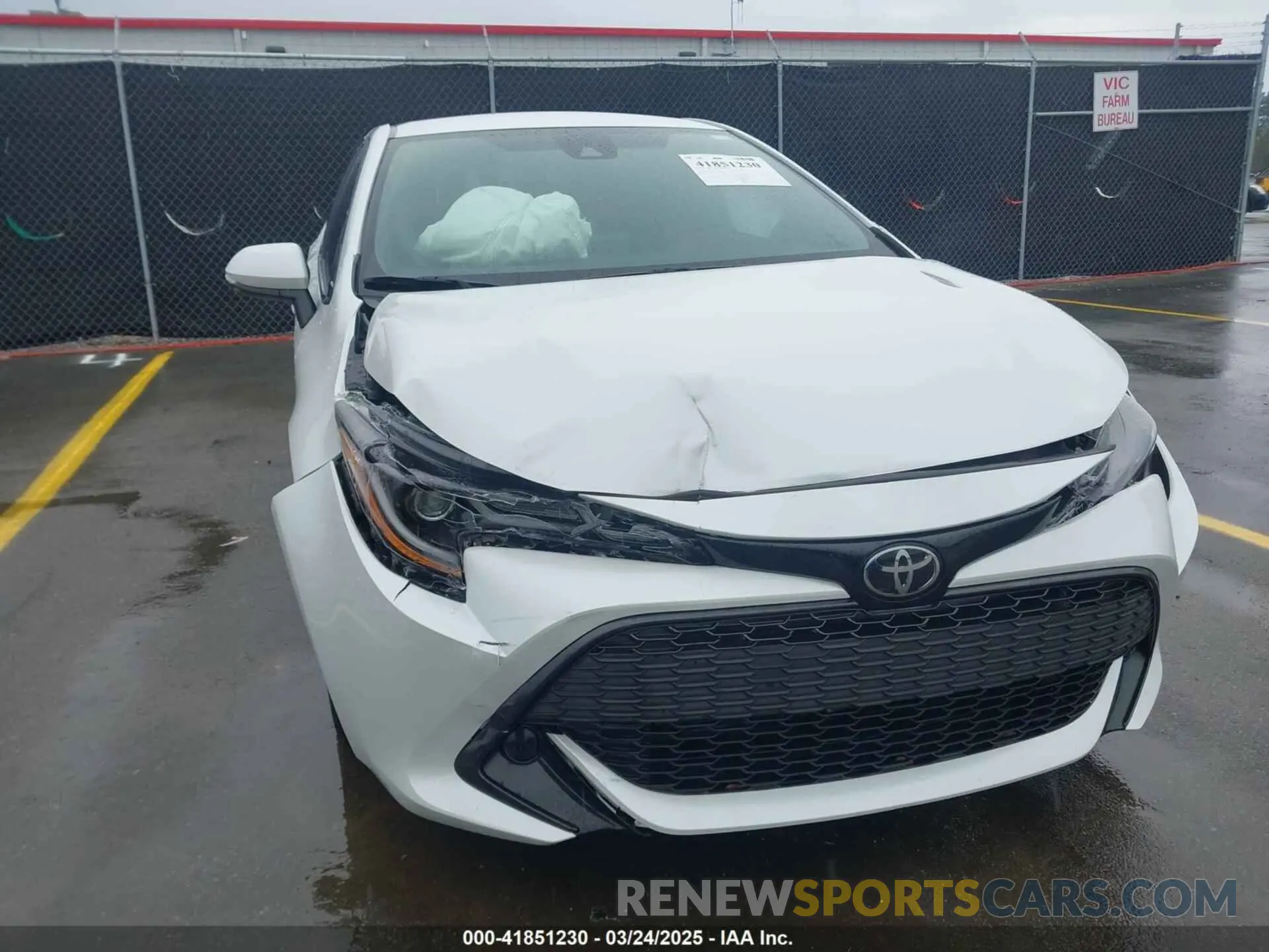 6 Photograph of a damaged car JTND4MBE2N3182758 TOYOTA COROLLA 2022