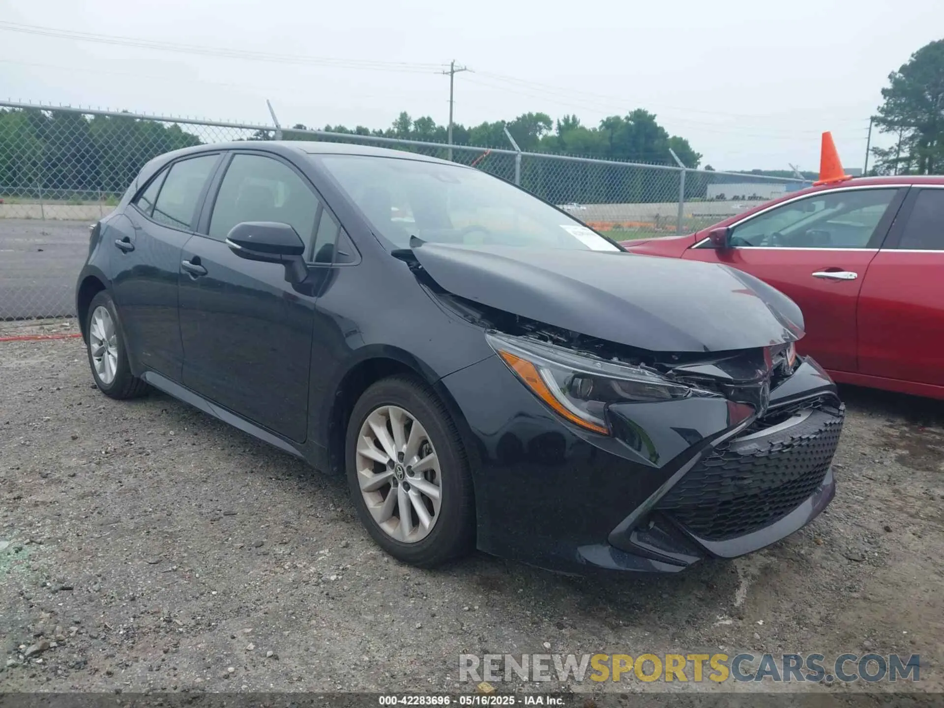 1 Photograph of a damaged car JTND4MBE2N3183215 TOYOTA COROLLA 2022