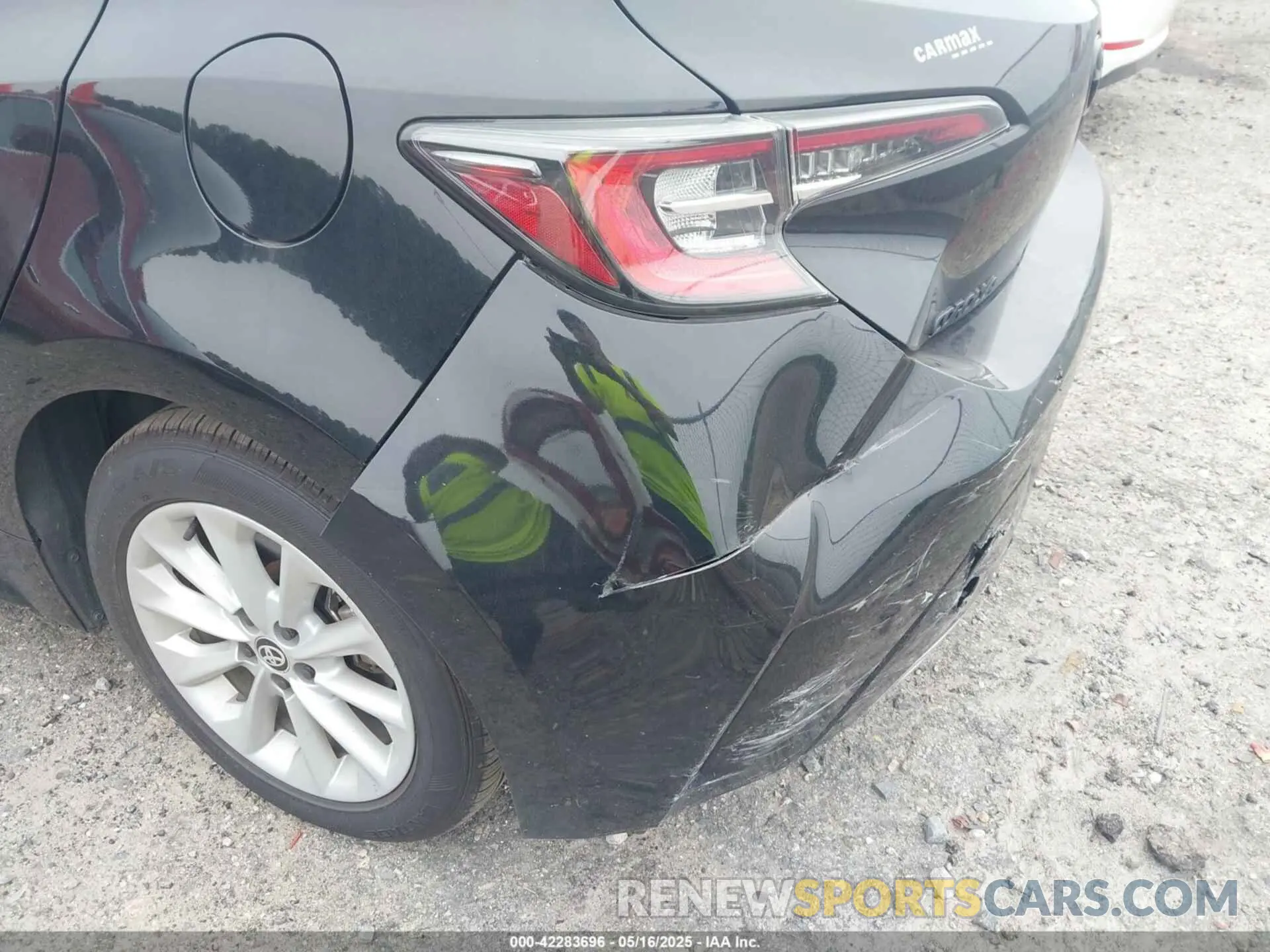 6 Photograph of a damaged car JTND4MBE2N3183215 TOYOTA COROLLA 2022