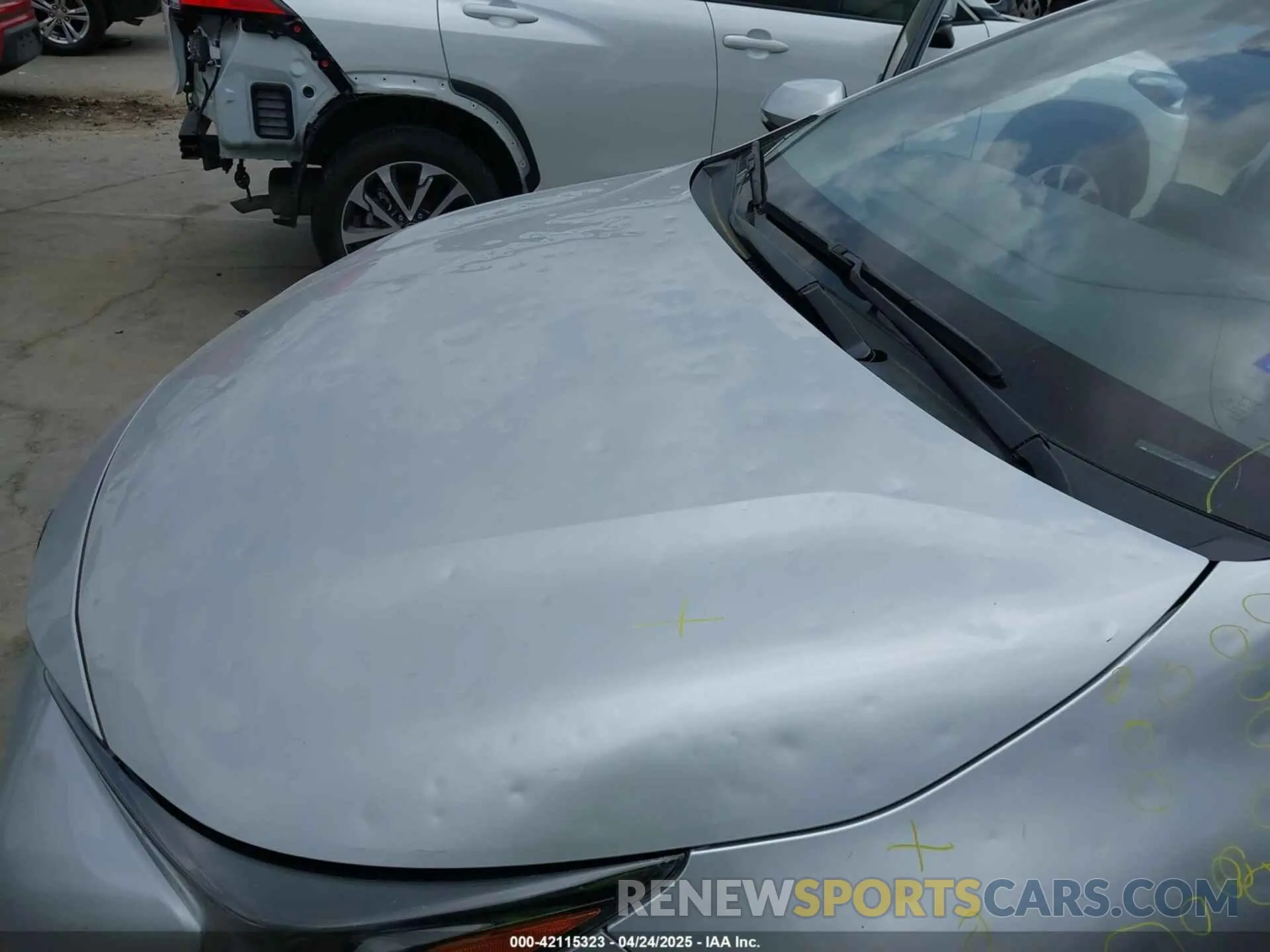6 Photograph of a damaged car JTND4MBE4N3153004 TOYOTA COROLLA 2022