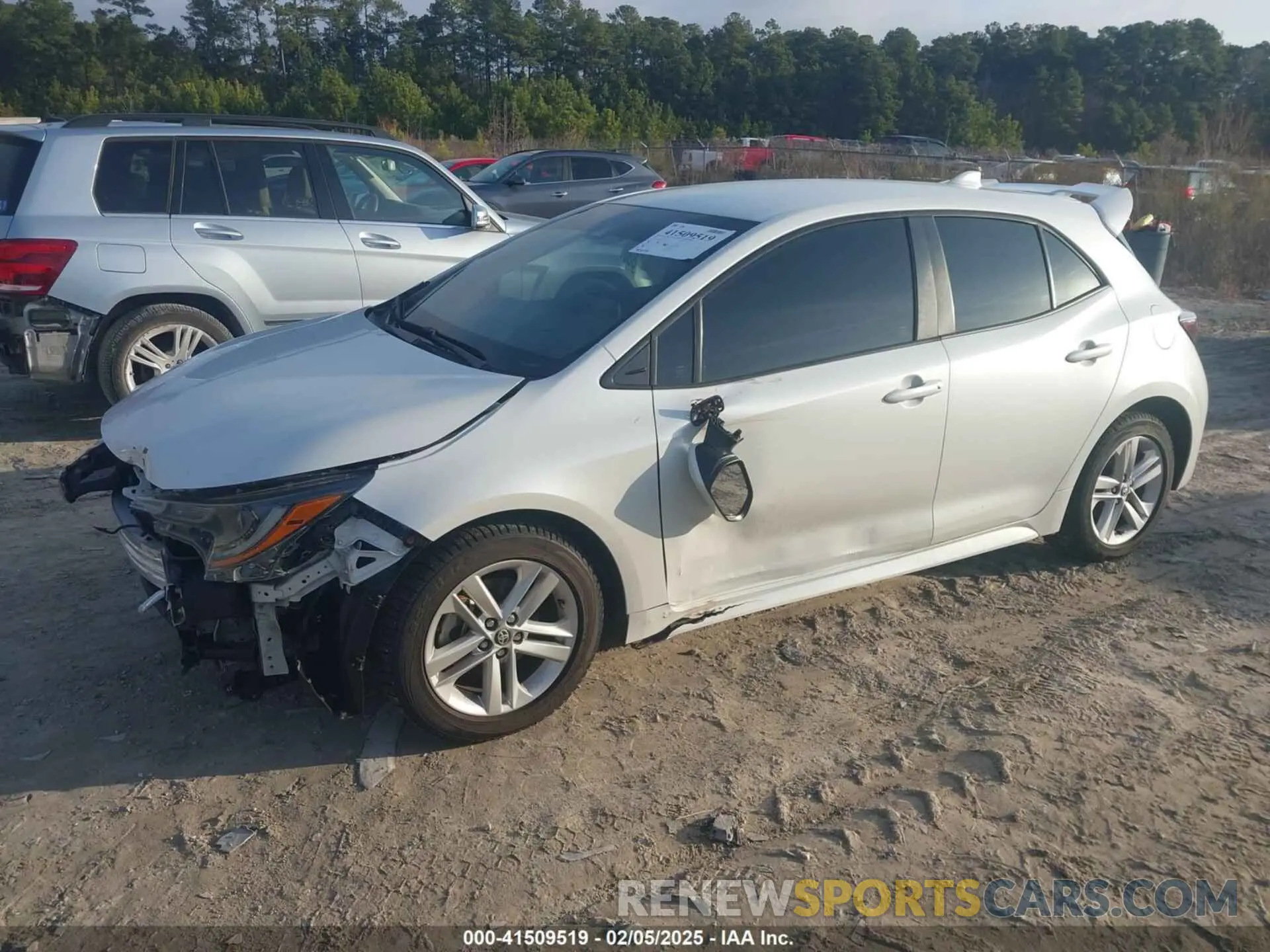 2 Photograph of a damaged car JTND4MBE4N3174161 TOYOTA COROLLA 2022