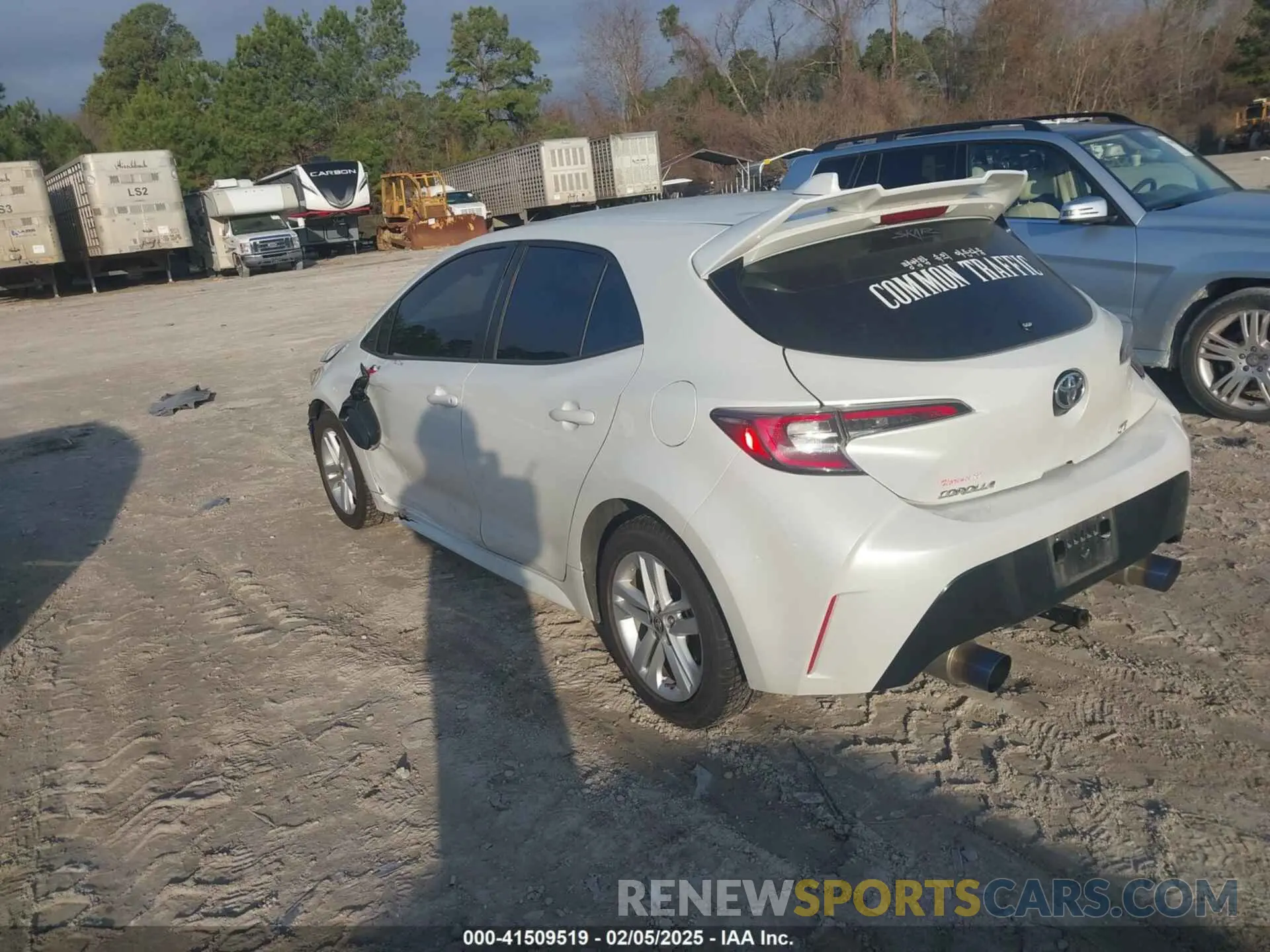 3 Photograph of a damaged car JTND4MBE4N3174161 TOYOTA COROLLA 2022