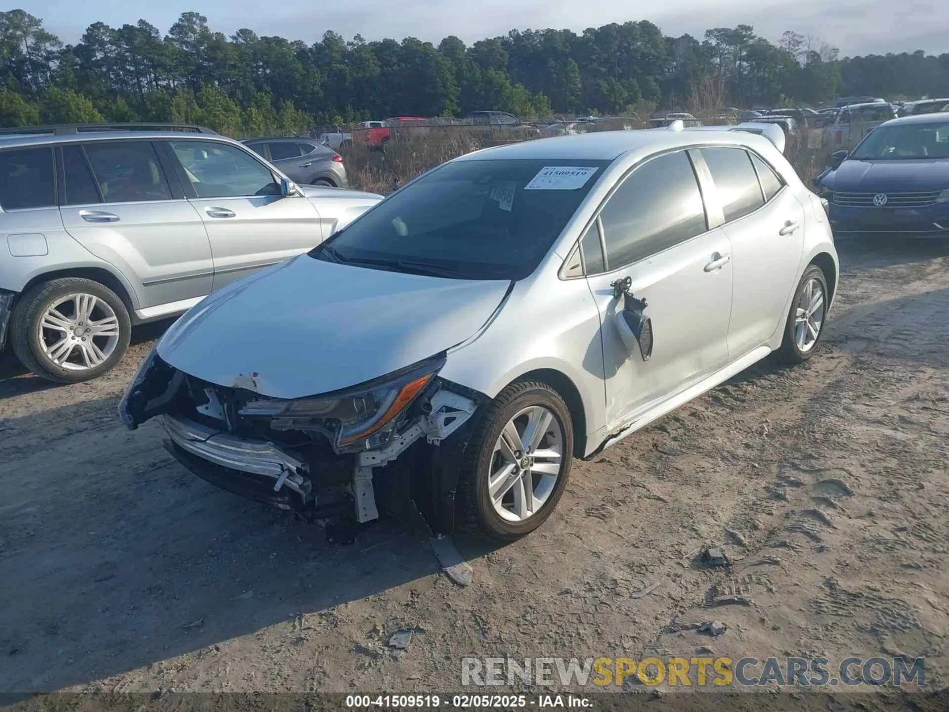 6 Photograph of a damaged car JTND4MBE4N3174161 TOYOTA COROLLA 2022