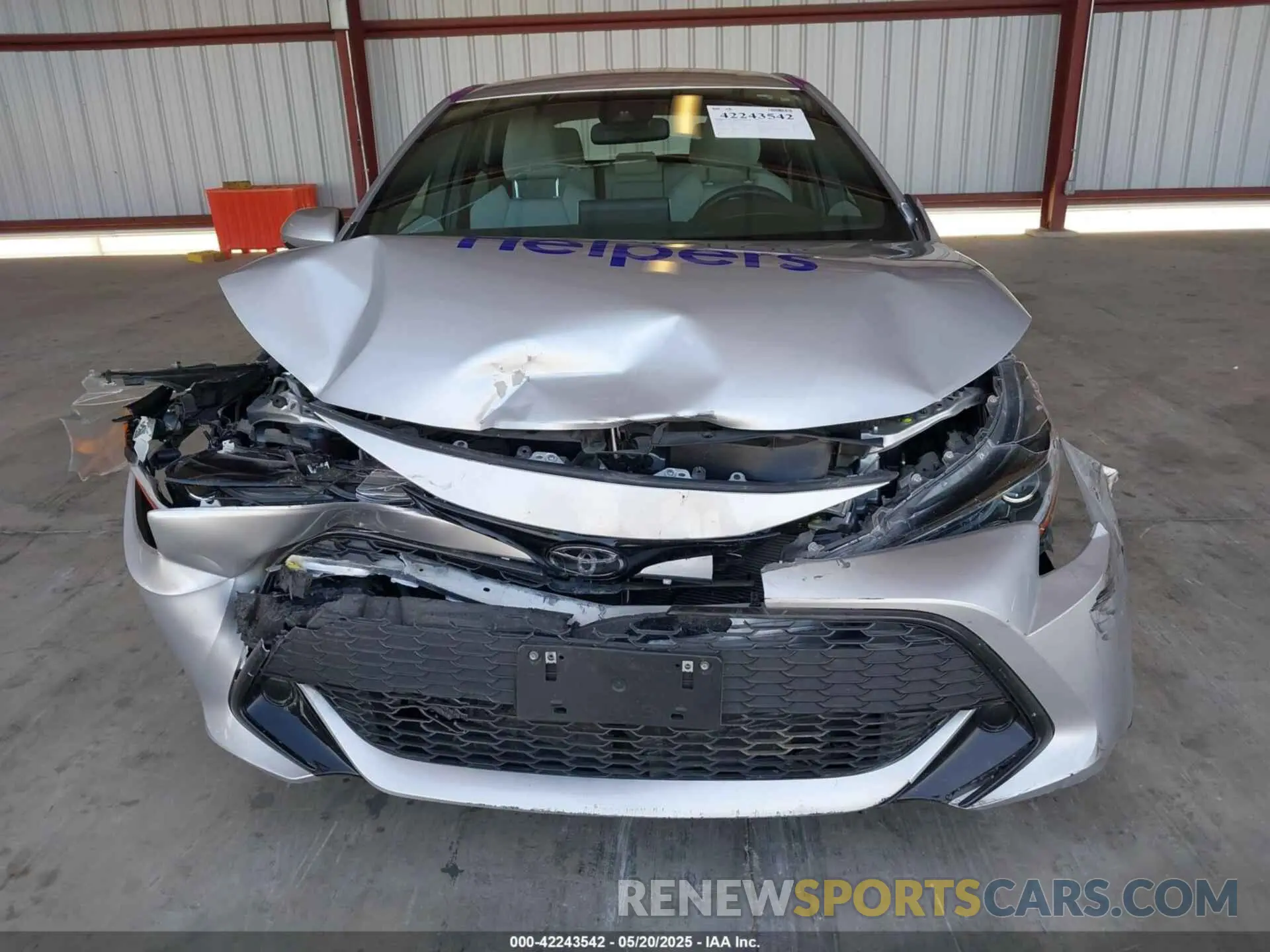 12 Photograph of a damaged car JTND4MBE4N3176704 TOYOTA COROLLA 2022