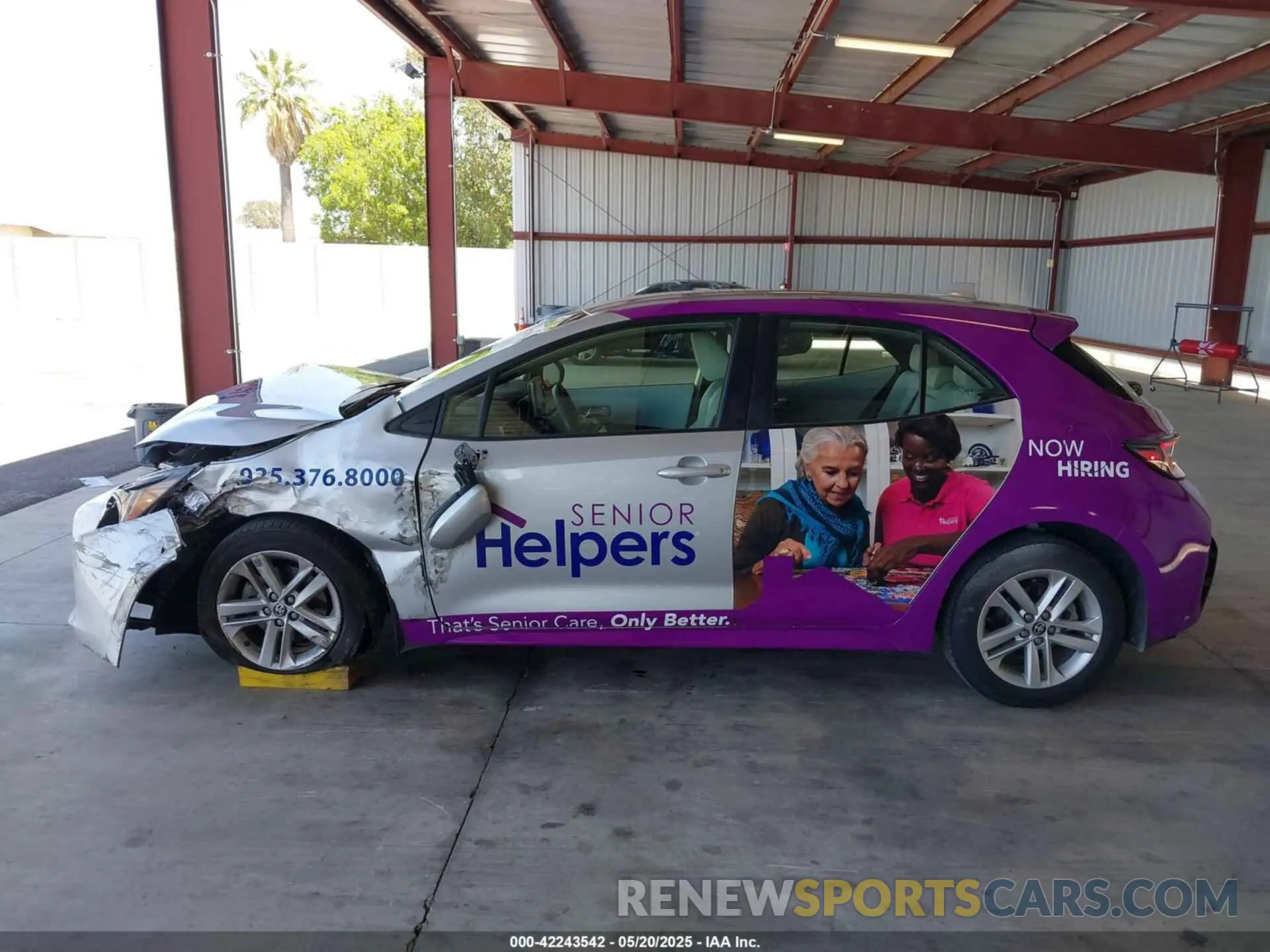 14 Photograph of a damaged car JTND4MBE4N3176704 TOYOTA COROLLA 2022