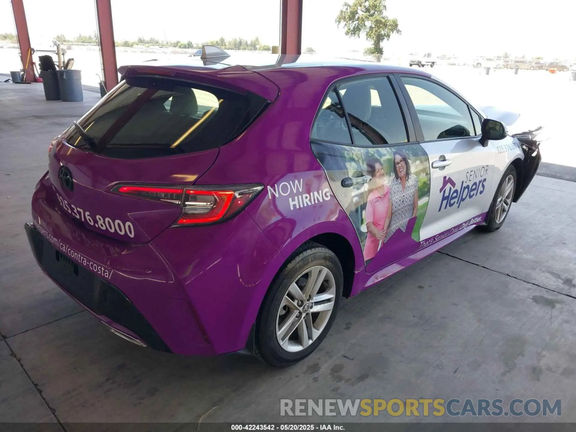 4 Photograph of a damaged car JTND4MBE4N3176704 TOYOTA COROLLA 2022