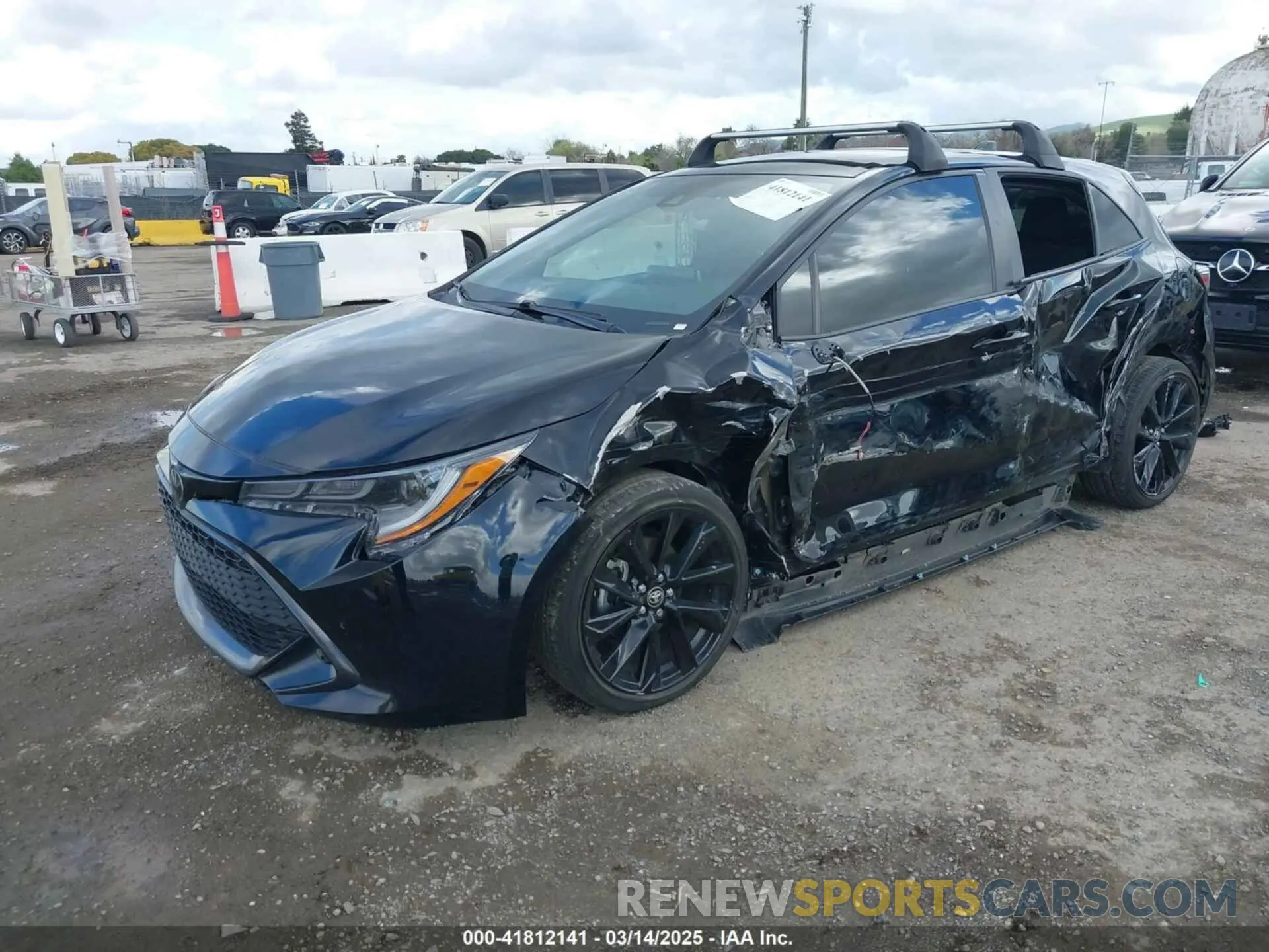 2 Photograph of a damaged car JTND4MBE4N3179571 TOYOTA COROLLA 2022