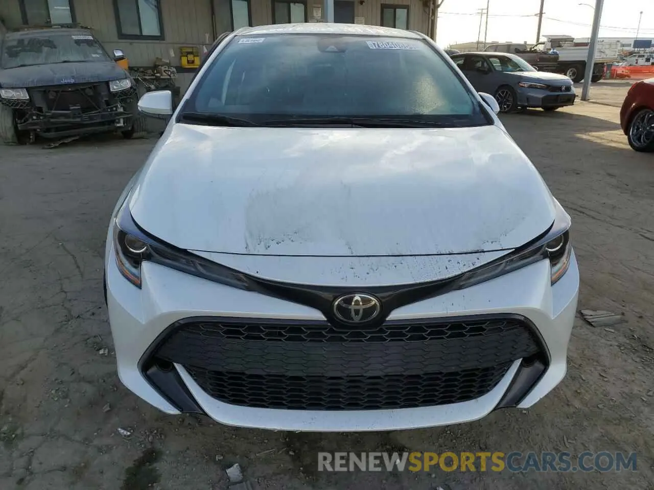 5 Photograph of a damaged car JTND4MBE4N3187816 TOYOTA COROLLA 2022