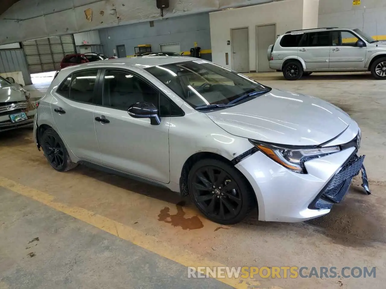 4 Photograph of a damaged car JTND4MBE4N3188612 TOYOTA COROLLA 2022