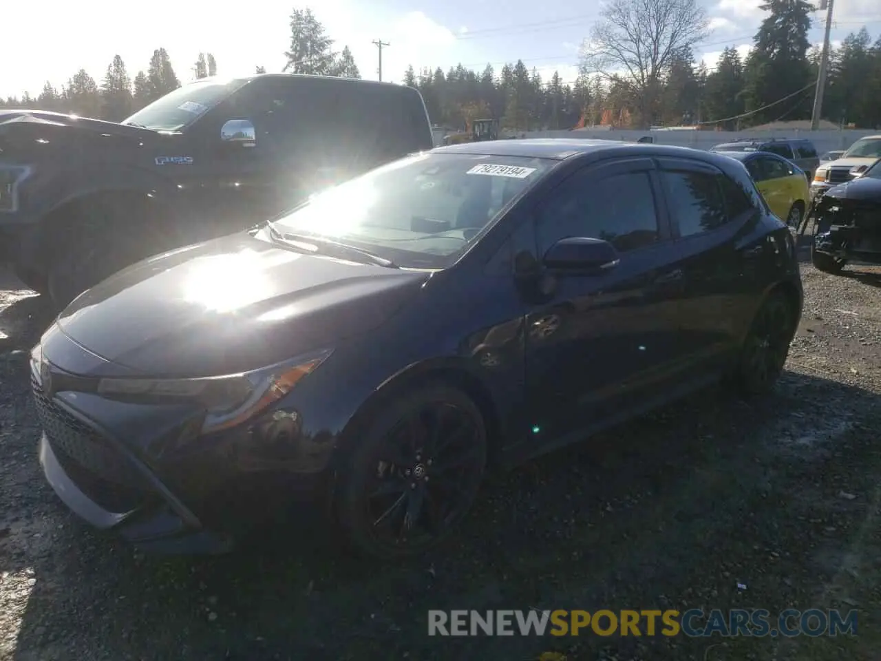 1 Photograph of a damaged car JTND4MBE5N3147177 TOYOTA COROLLA 2022