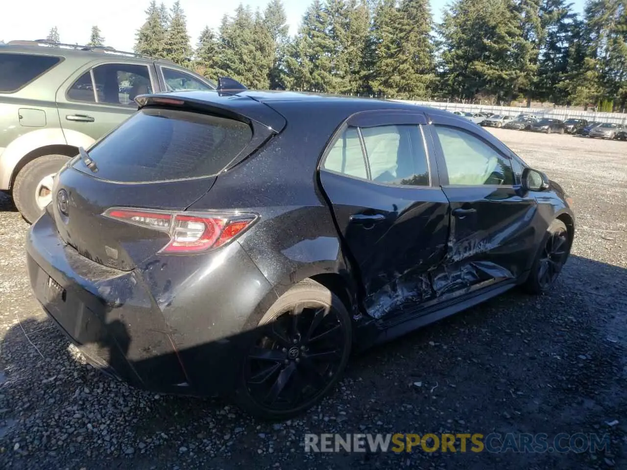 3 Photograph of a damaged car JTND4MBE5N3147177 TOYOTA COROLLA 2022