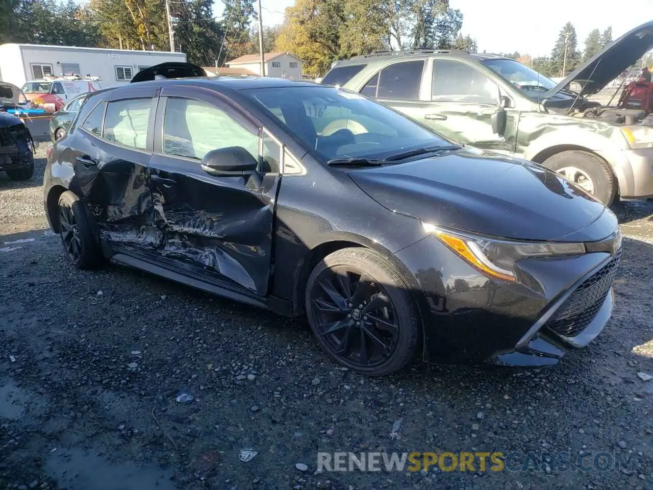 4 Photograph of a damaged car JTND4MBE5N3147177 TOYOTA COROLLA 2022