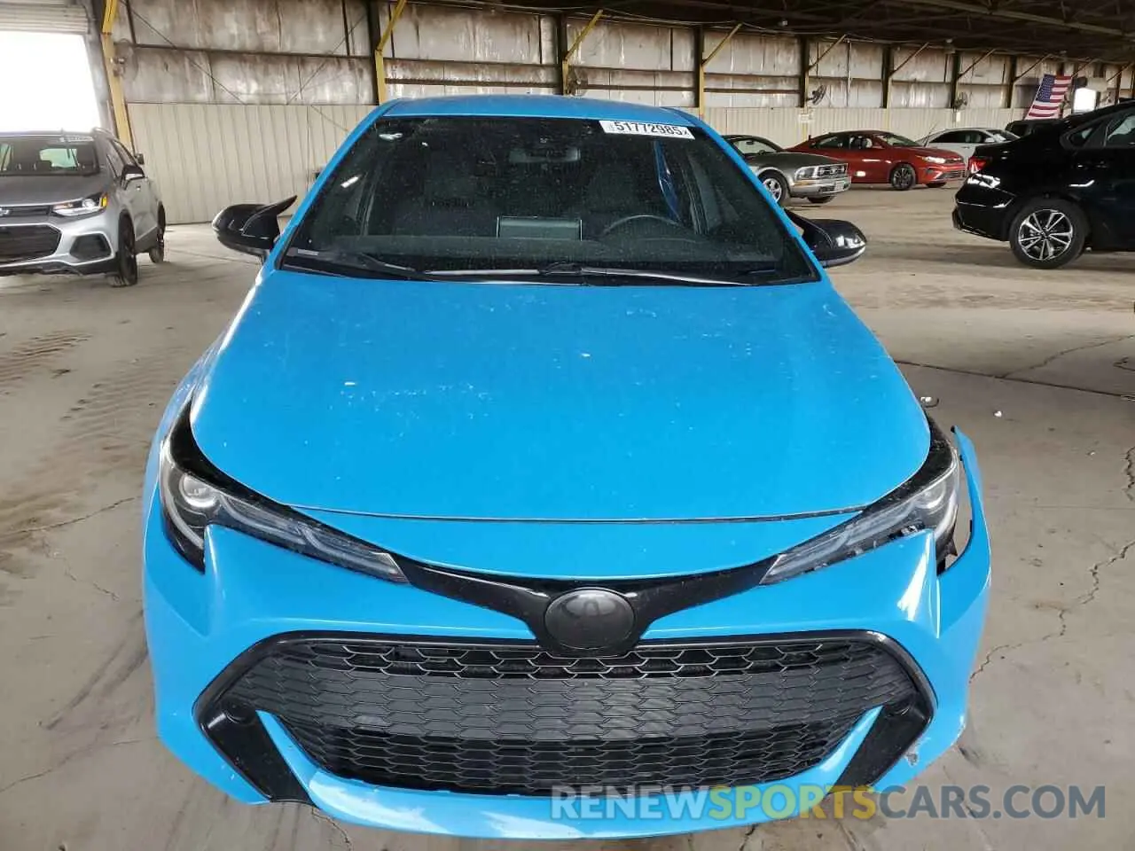 5 Photograph of a damaged car JTND4MBE5N3152024 TOYOTA COROLLA 2022