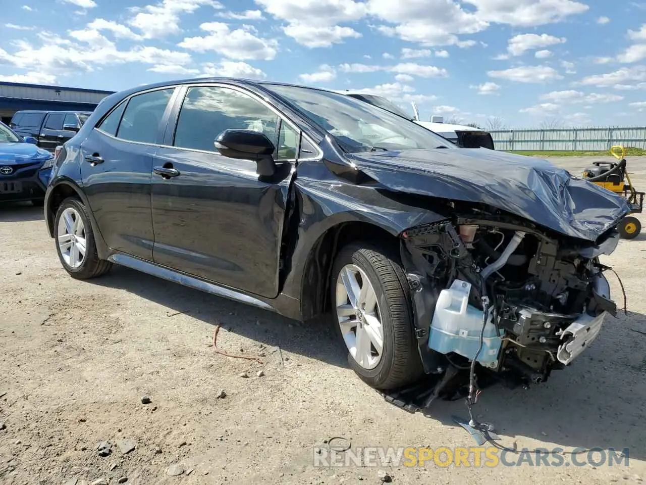 4 Photograph of a damaged car JTND4MBE5N3155179 TOYOTA COROLLA 2022