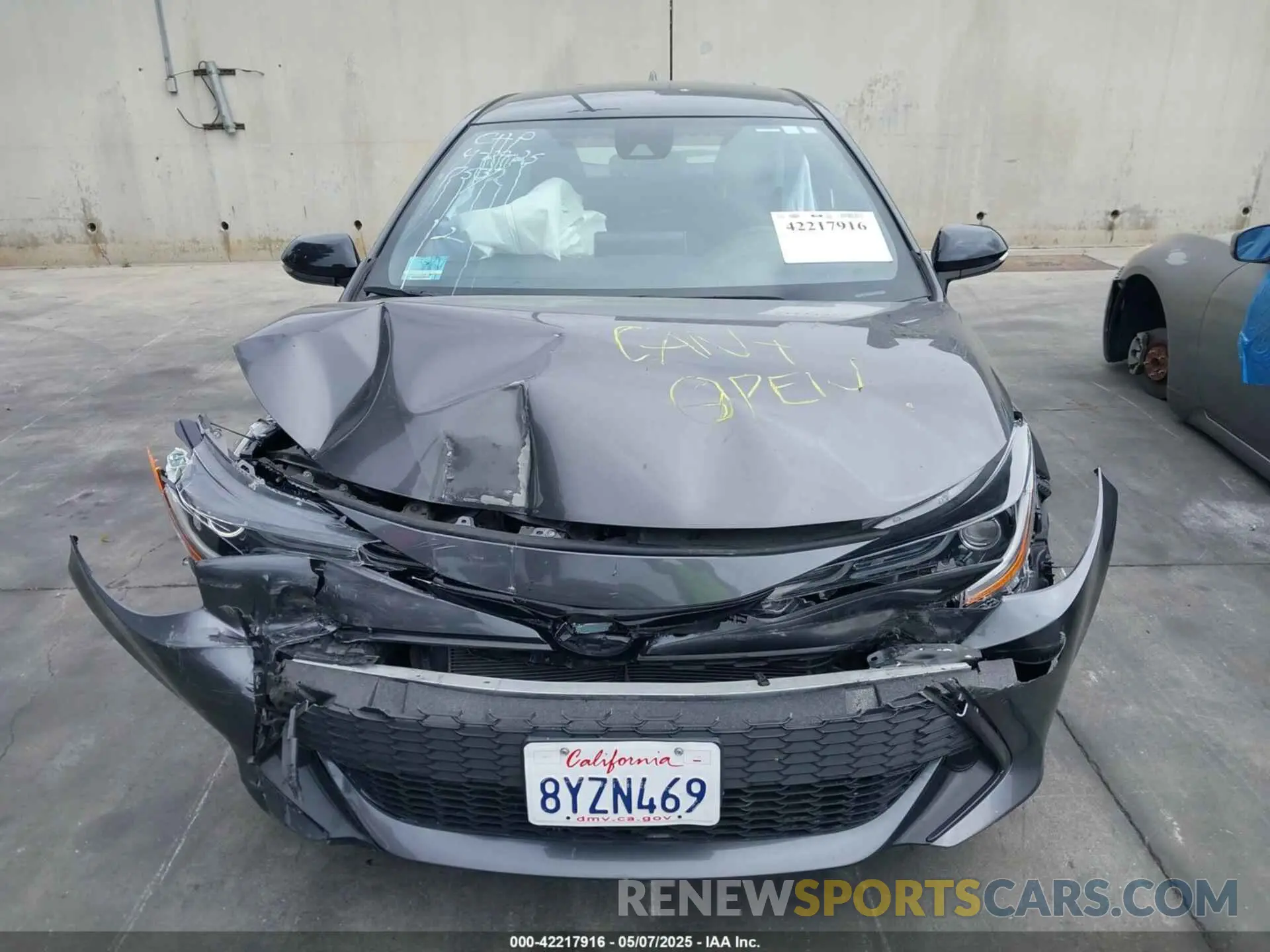 13 Photograph of a damaged car JTND4MBE5N3157532 TOYOTA COROLLA 2022
