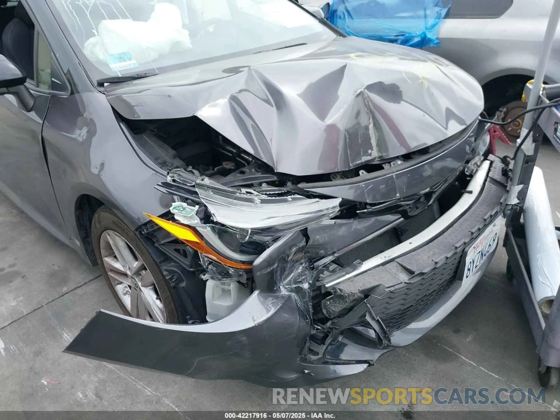 6 Photograph of a damaged car JTND4MBE5N3157532 TOYOTA COROLLA 2022
