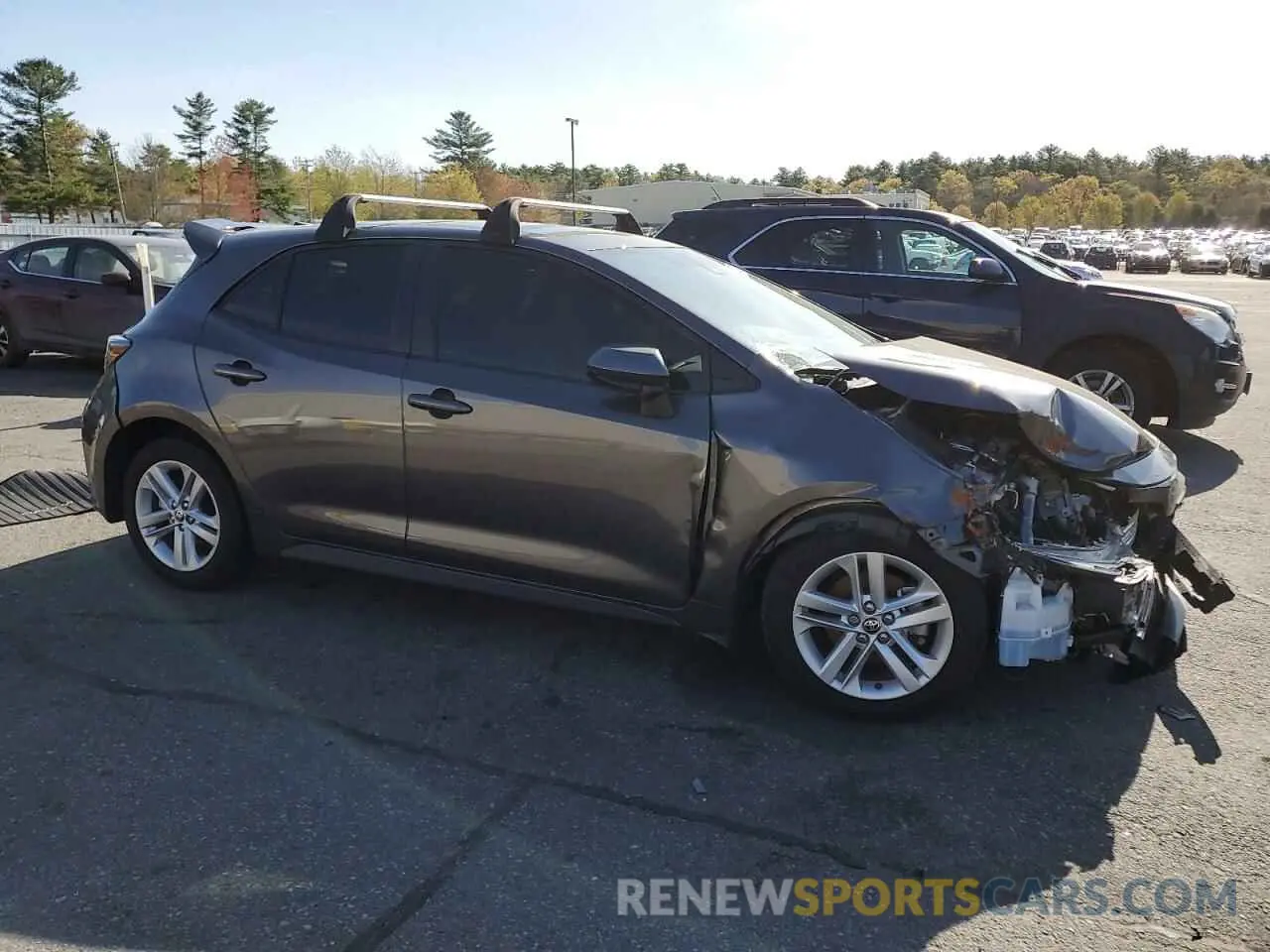 4 Photograph of a damaged car JTND4MBE5N3172774 TOYOTA COROLLA 2022