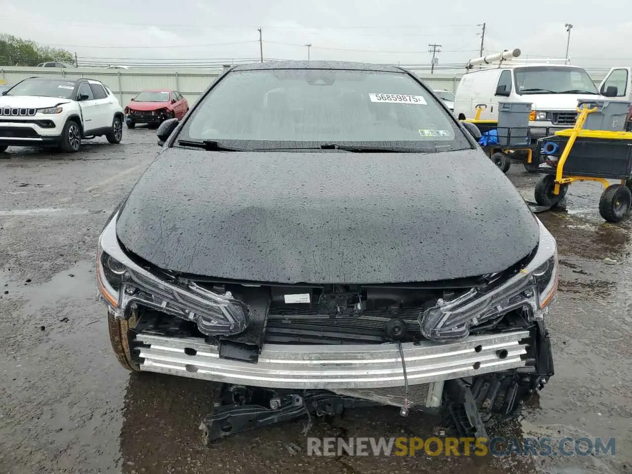 5 Photograph of a damaged car JTND4MBE5N3172919 TOYOTA COROLLA 2022