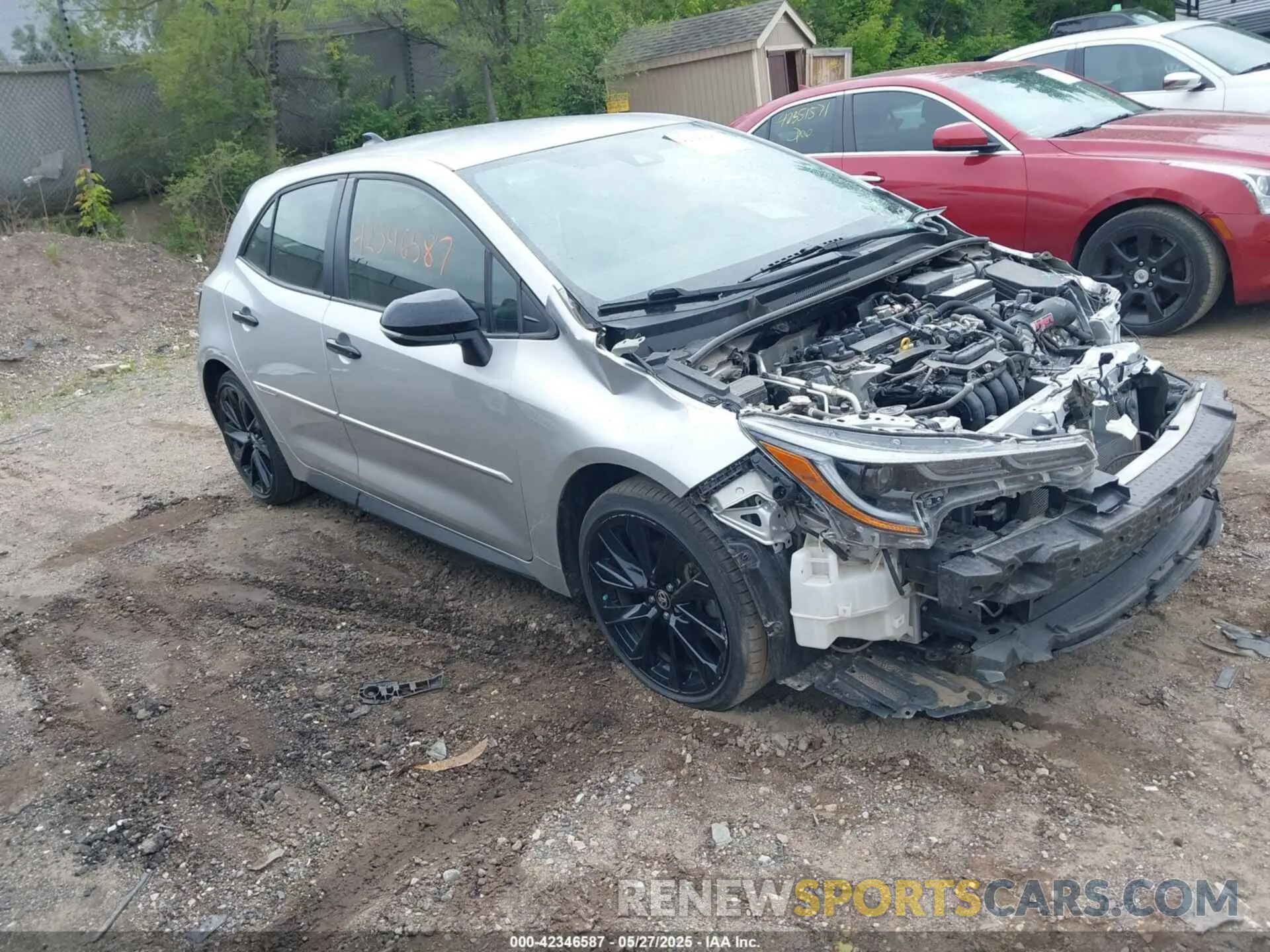 1 Photograph of a damaged car JTND4MBE5N3174928 TOYOTA COROLLA 2022