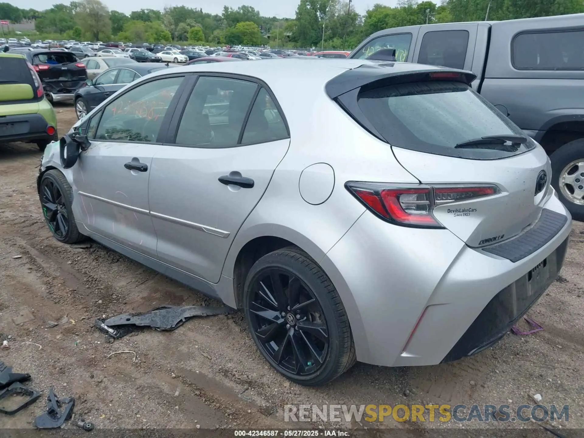 3 Photograph of a damaged car JTND4MBE5N3174928 TOYOTA COROLLA 2022