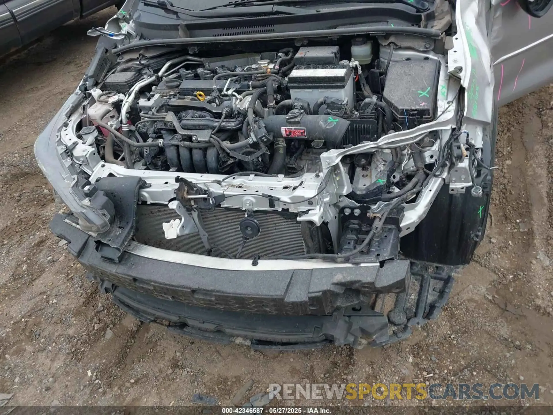 6 Photograph of a damaged car JTND4MBE5N3174928 TOYOTA COROLLA 2022