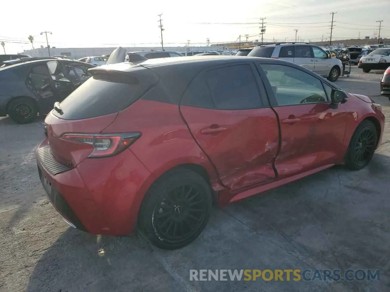 3 Photograph of a damaged car JTND4MBE5N3190983 TOYOTA COROLLA 2022