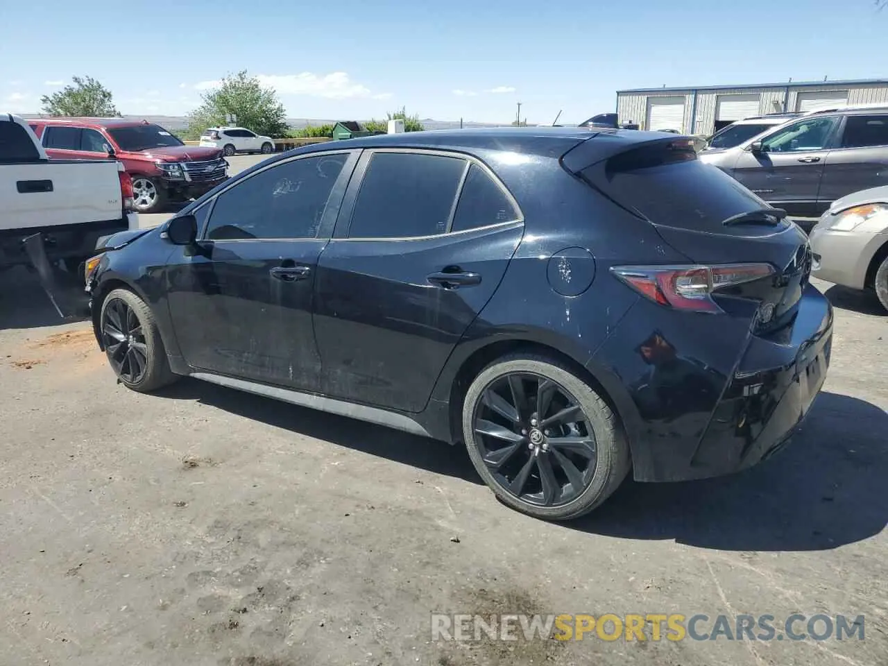 2 Photograph of a damaged car JTND4MBE6N3184979 TOYOTA COROLLA 2022