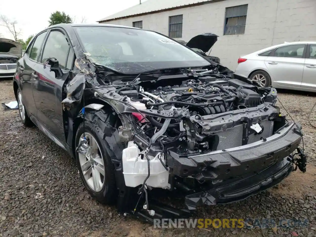 1 Photograph of a damaged car JTND4MBE7N3160030 TOYOTA COROLLA 2022