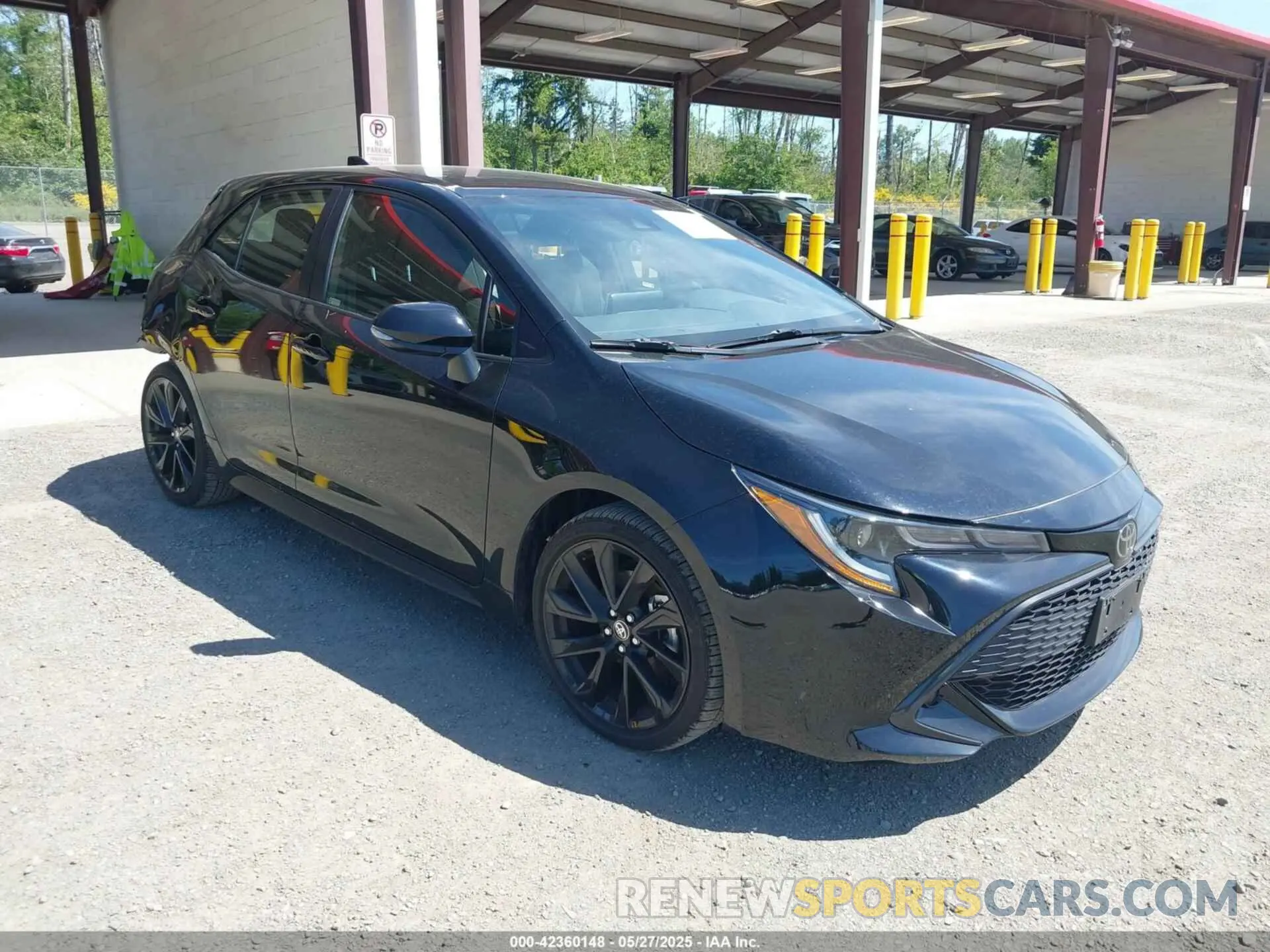 1 Photograph of a damaged car JTND4MBE7N3165132 TOYOTA COROLLA 2022