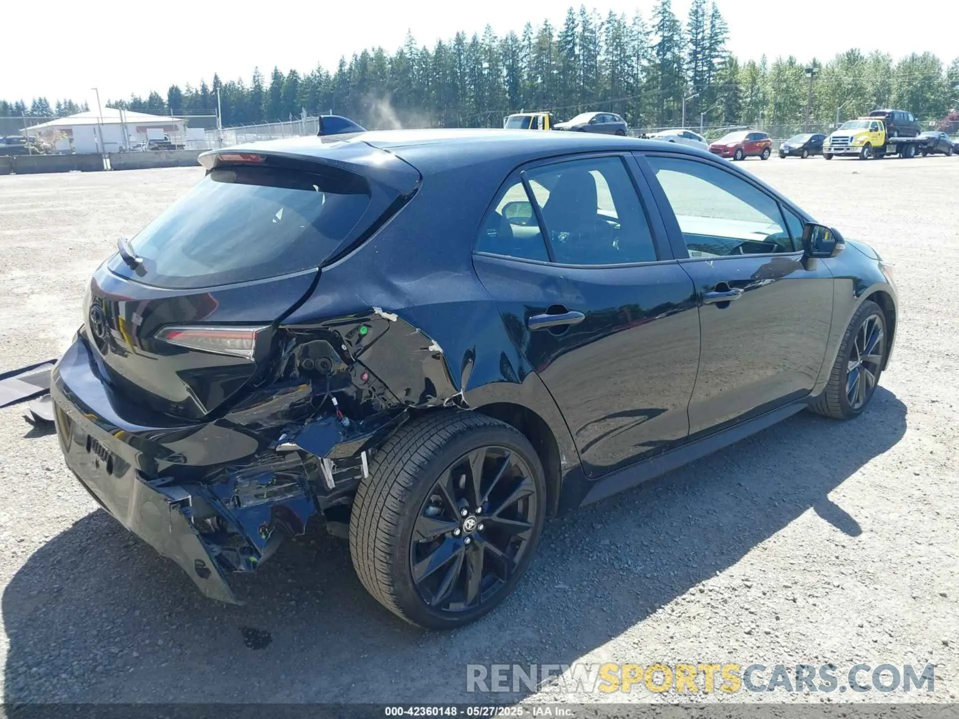 4 Photograph of a damaged car JTND4MBE7N3165132 TOYOTA COROLLA 2022