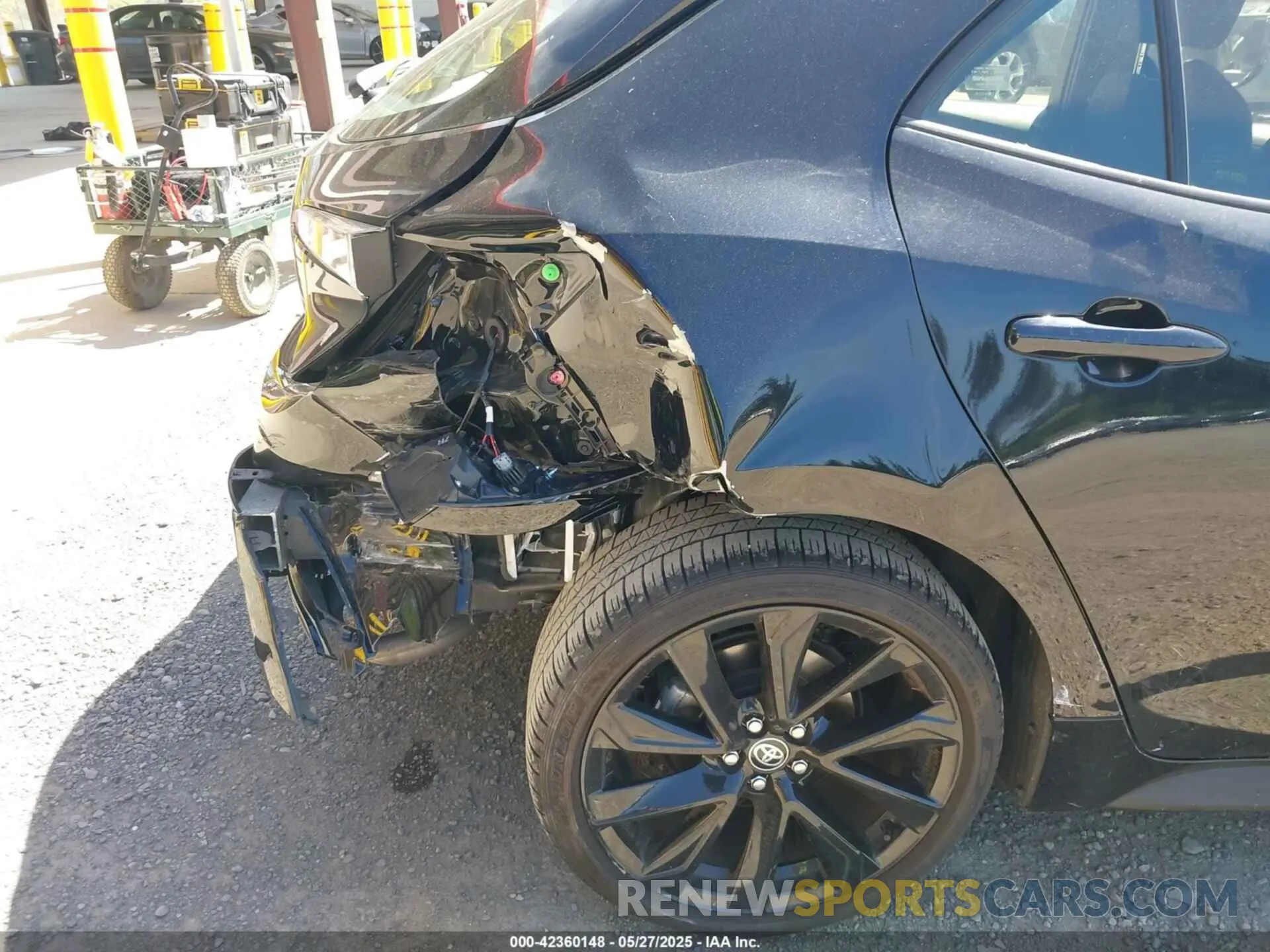 6 Photograph of a damaged car JTND4MBE7N3165132 TOYOTA COROLLA 2022