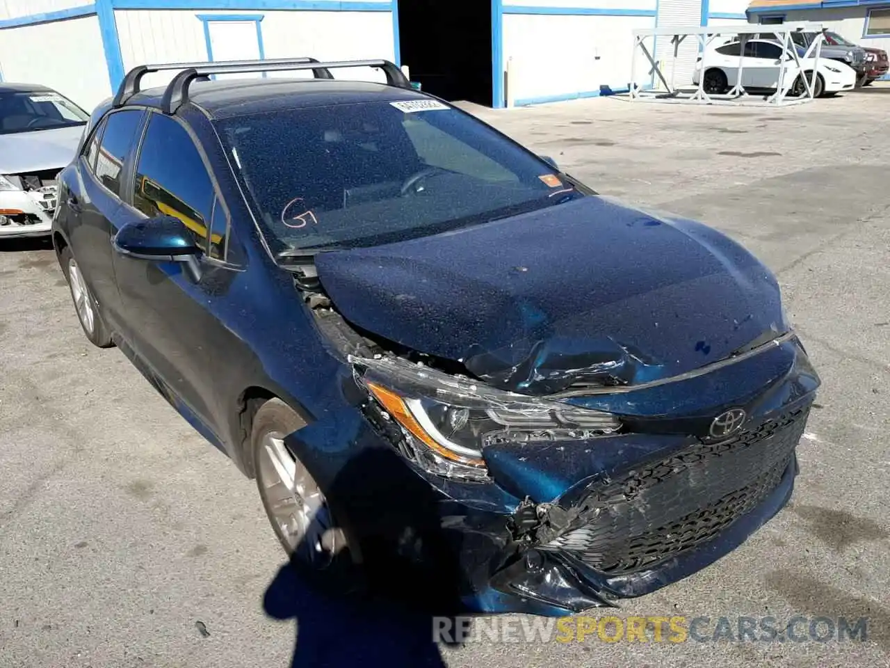 1 Photograph of a damaged car JTND4MBE7N3173196 TOYOTA COROLLA 2022