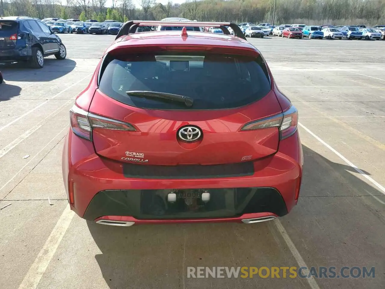 6 Photograph of a damaged car JTND4MBE7N3179614 TOYOTA COROLLA 2022