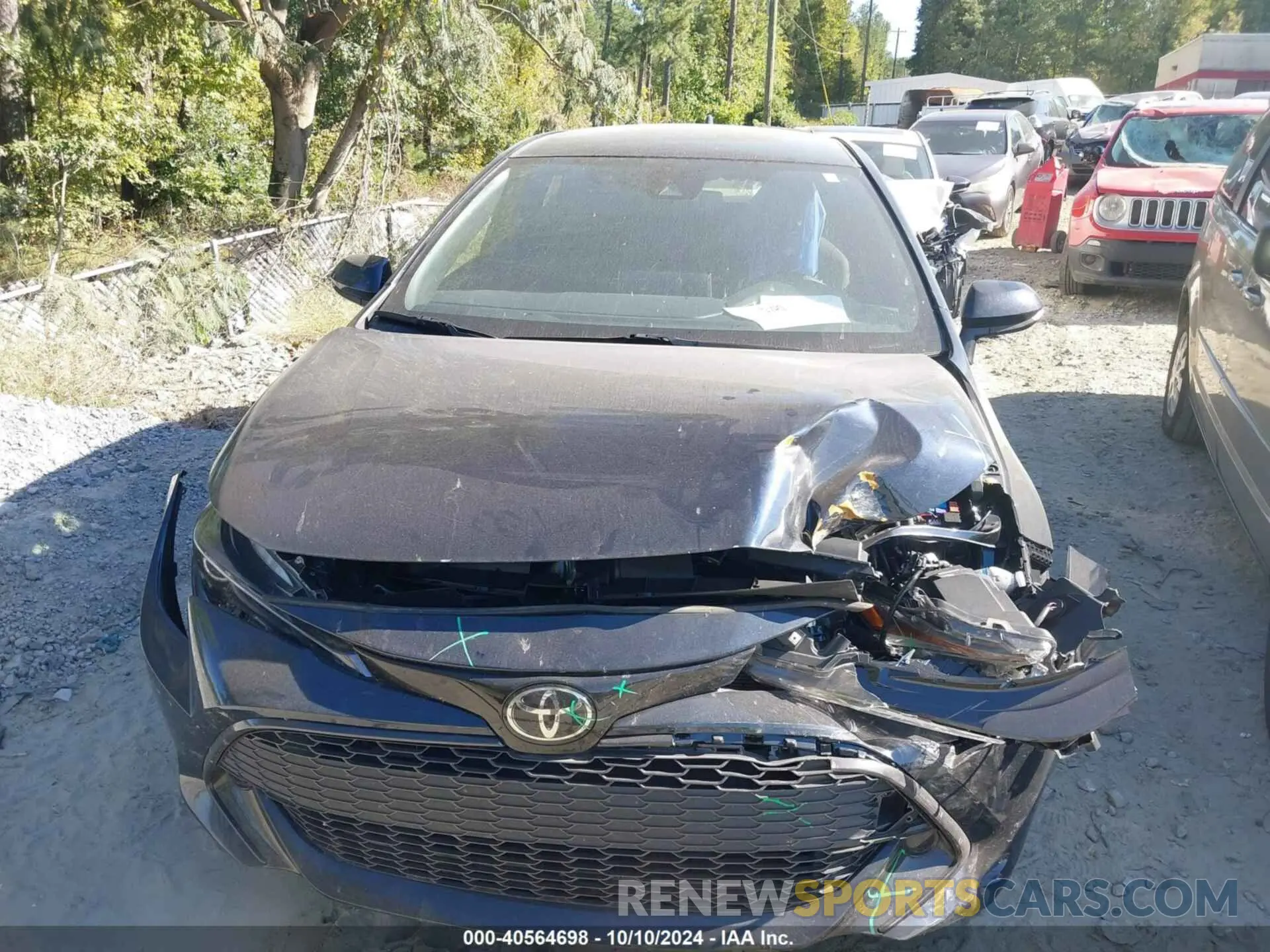 12 Photograph of a damaged car JTND4MBE7N3184814 TOYOTA COROLLA 2022