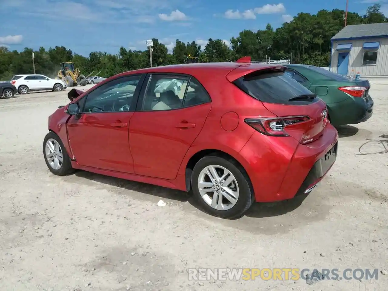 2 Photograph of a damaged car JTND4MBE7N3186398 TOYOTA COROLLA 2022