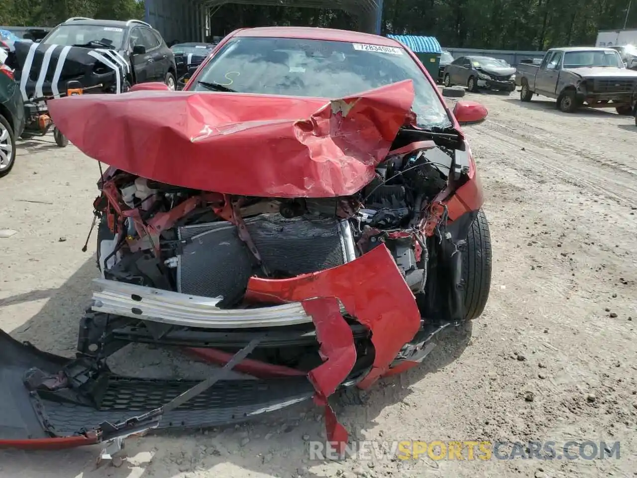 5 Photograph of a damaged car JTND4MBE7N3186398 TOYOTA COROLLA 2022