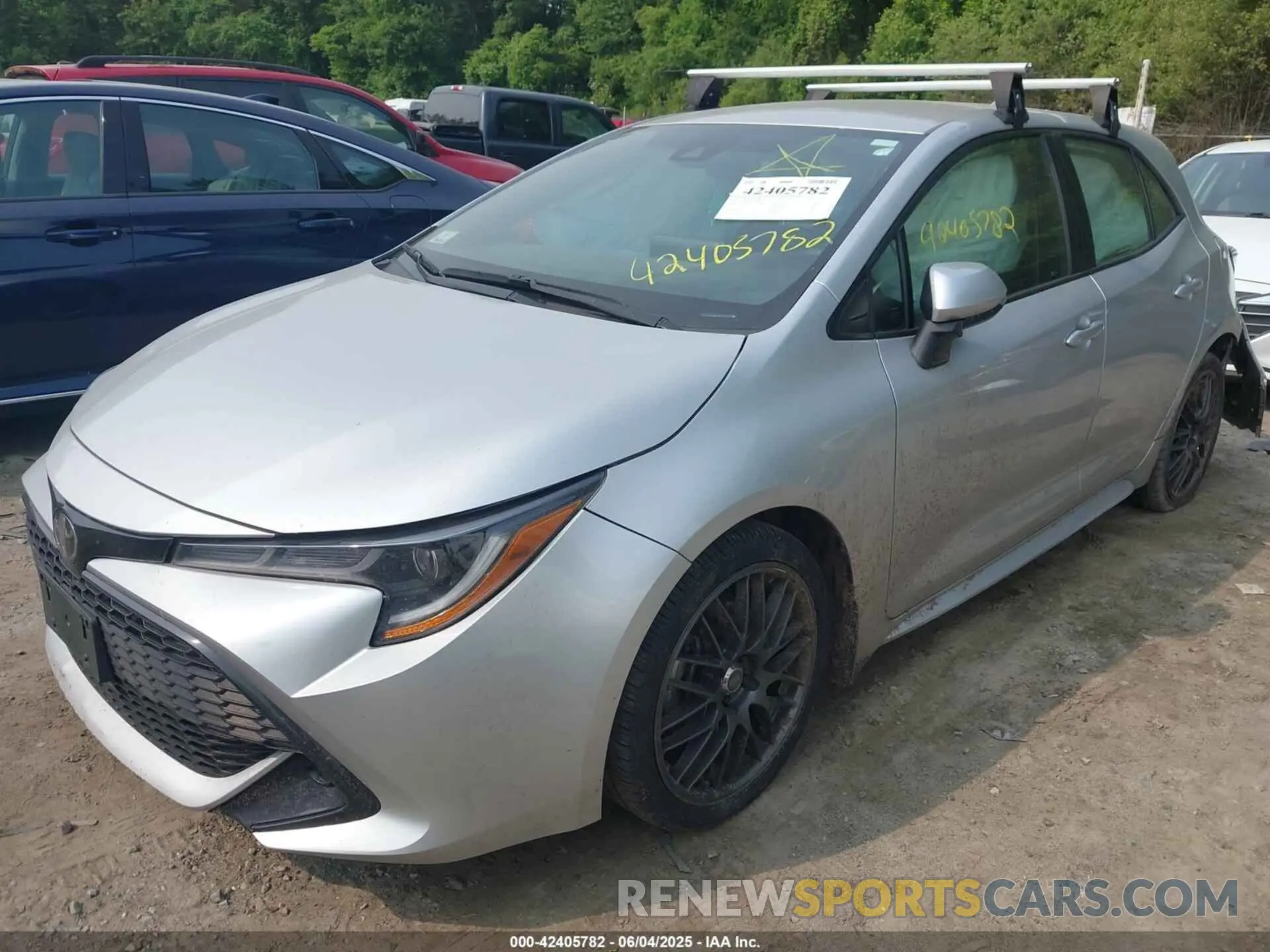2 Photograph of a damaged car JTND4MBE7N3190807 TOYOTA COROLLA 2022