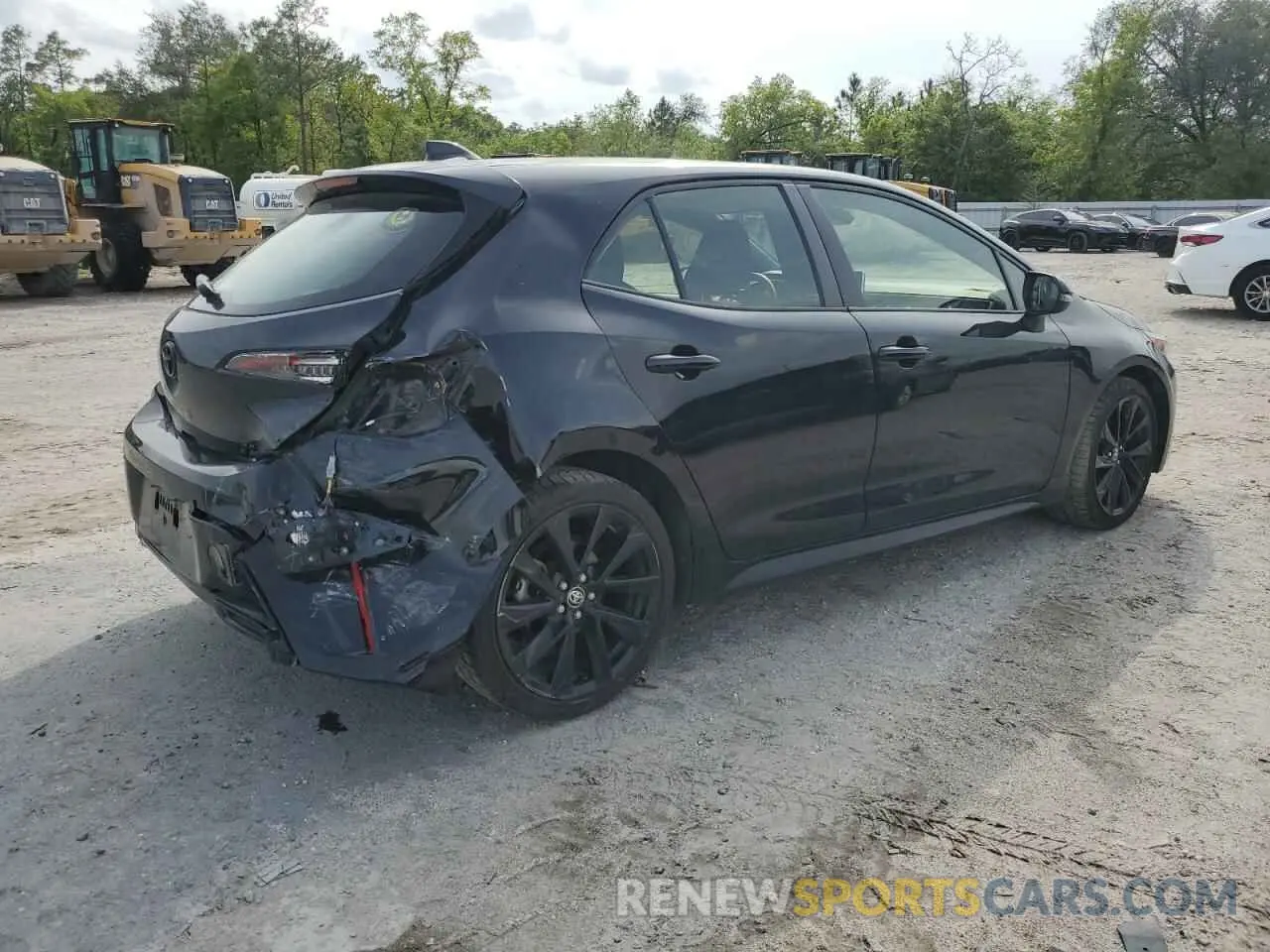 3 Photograph of a damaged car JTND4MBE8N3165897 TOYOTA COROLLA 2022