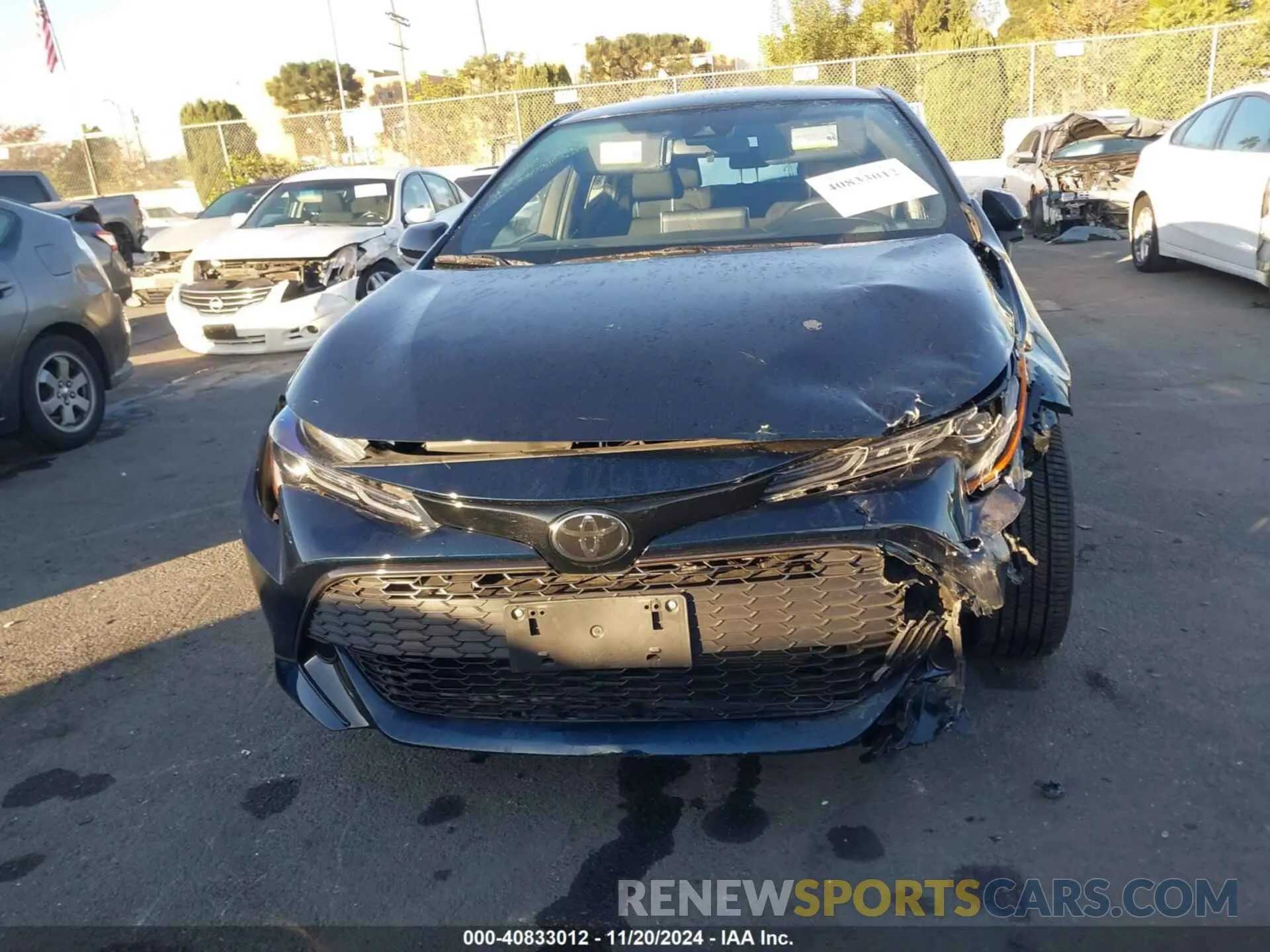 13 Photograph of a damaged car JTND4MBE8N3181128 TOYOTA COROLLA 2022