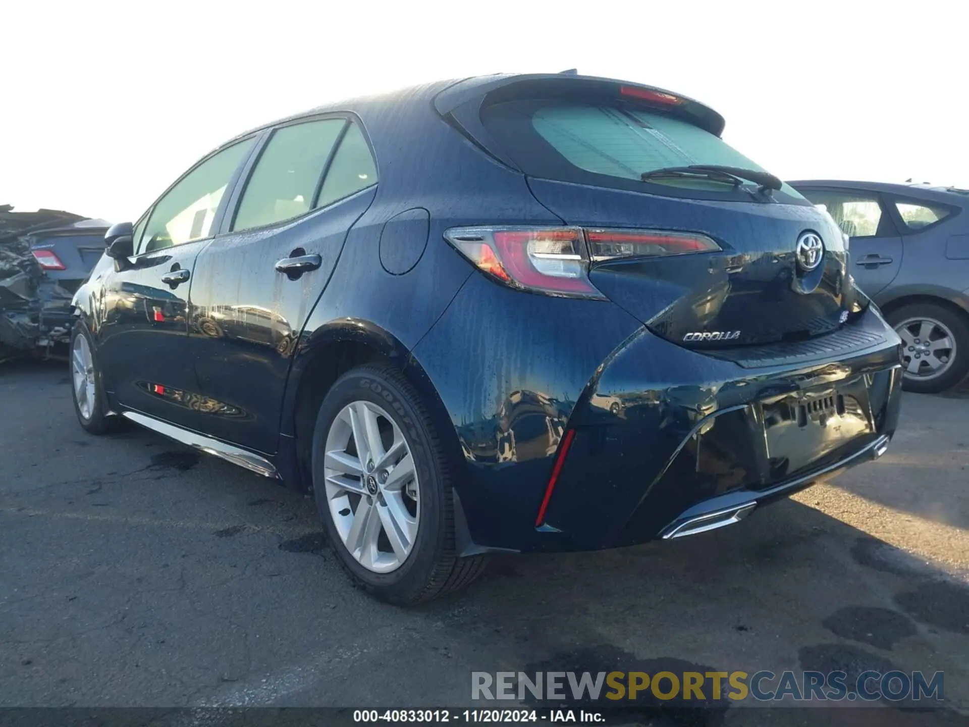 3 Photograph of a damaged car JTND4MBE8N3181128 TOYOTA COROLLA 2022