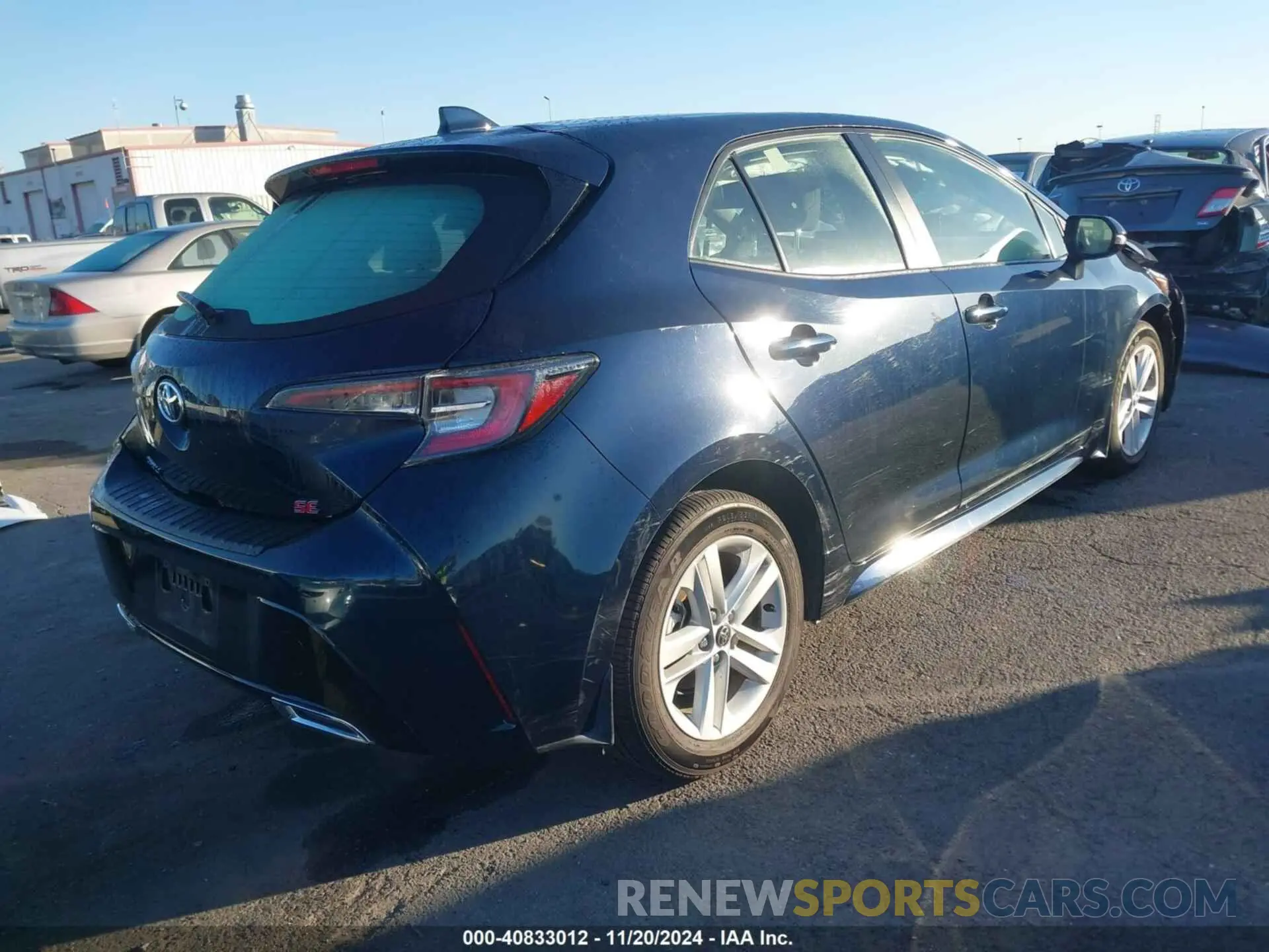 4 Photograph of a damaged car JTND4MBE8N3181128 TOYOTA COROLLA 2022