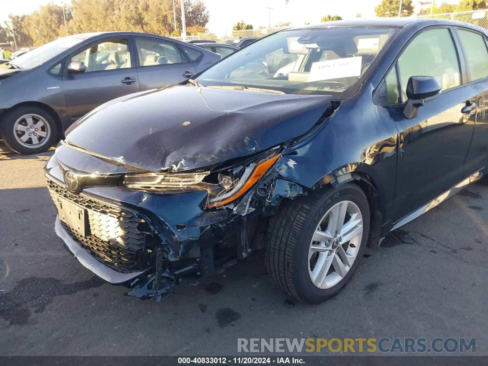 6 Photograph of a damaged car JTND4MBE8N3181128 TOYOTA COROLLA 2022