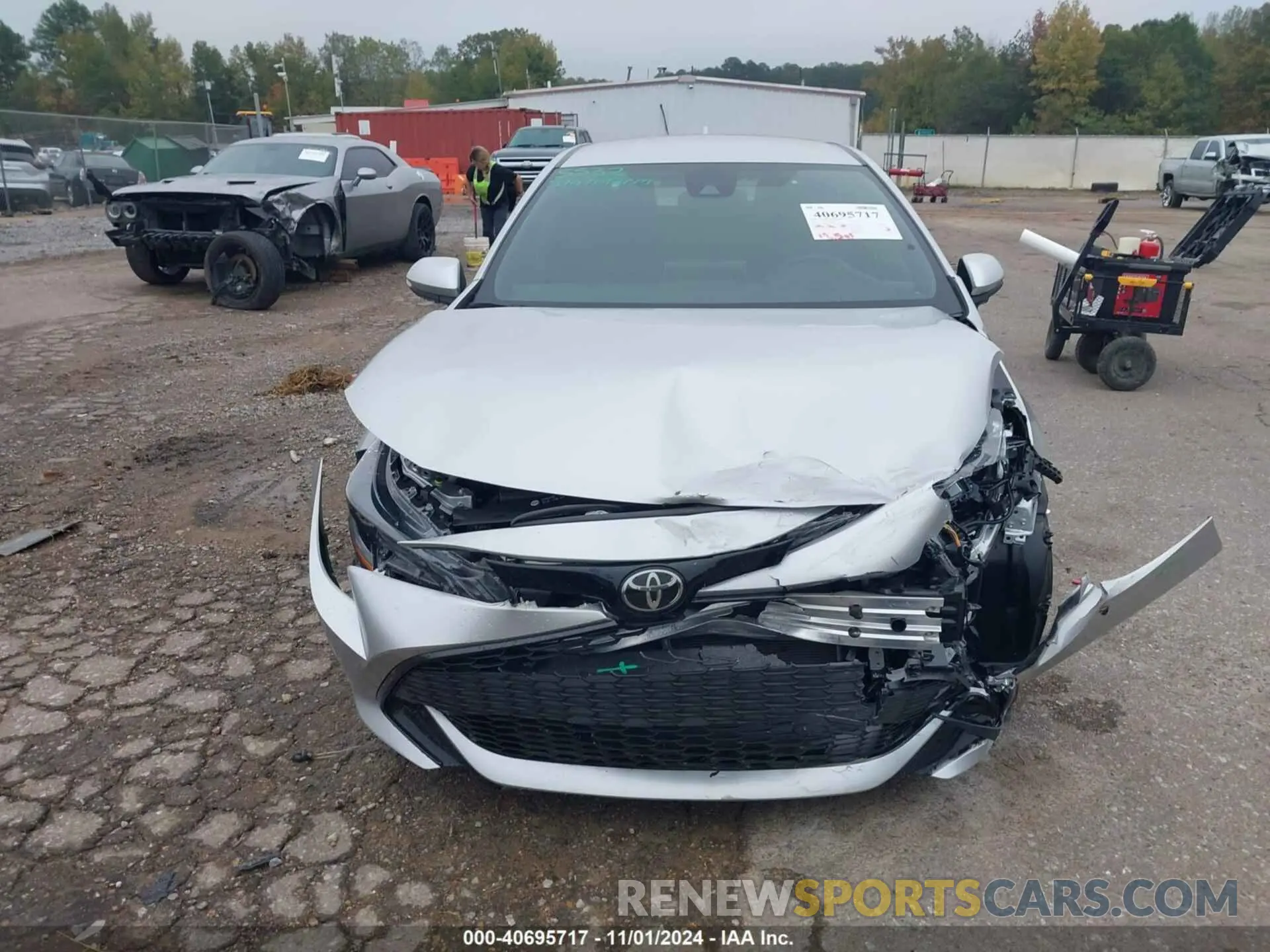 12 Photograph of a damaged car JTND4MBE8N3191318 TOYOTA COROLLA 2022