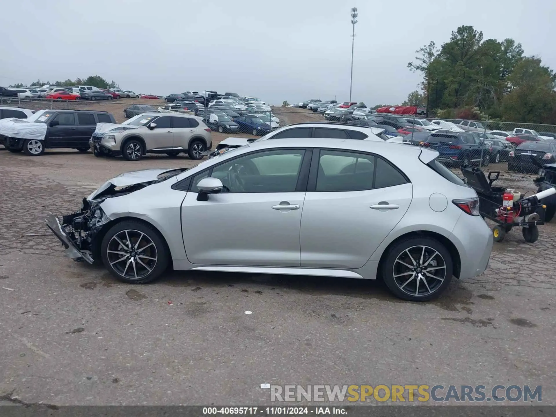 14 Photograph of a damaged car JTND4MBE8N3191318 TOYOTA COROLLA 2022