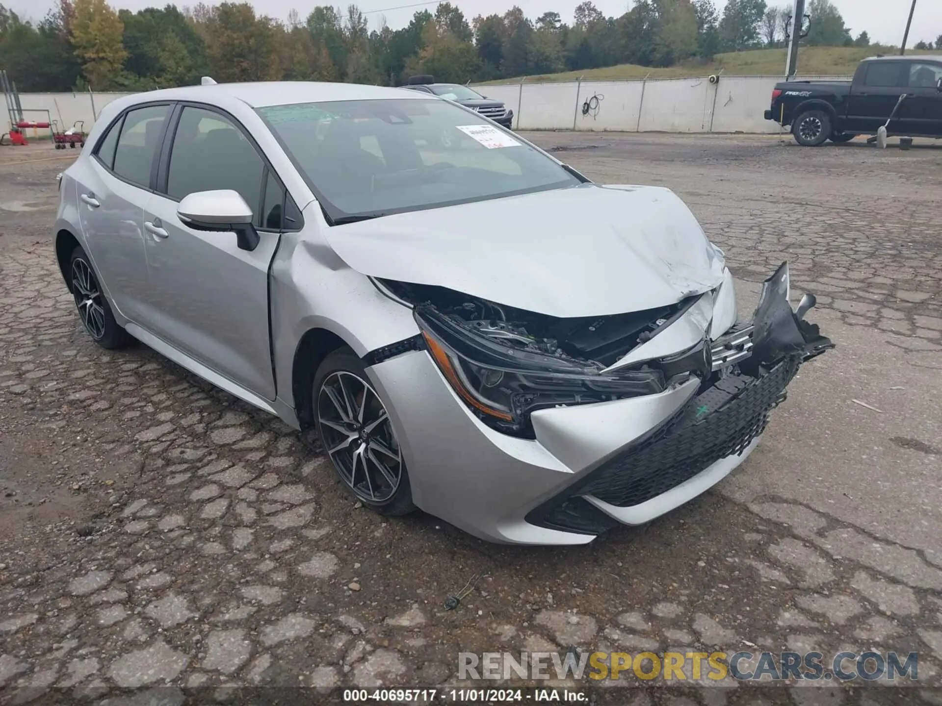 17 Photograph of a damaged car JTND4MBE8N3191318 TOYOTA COROLLA 2022