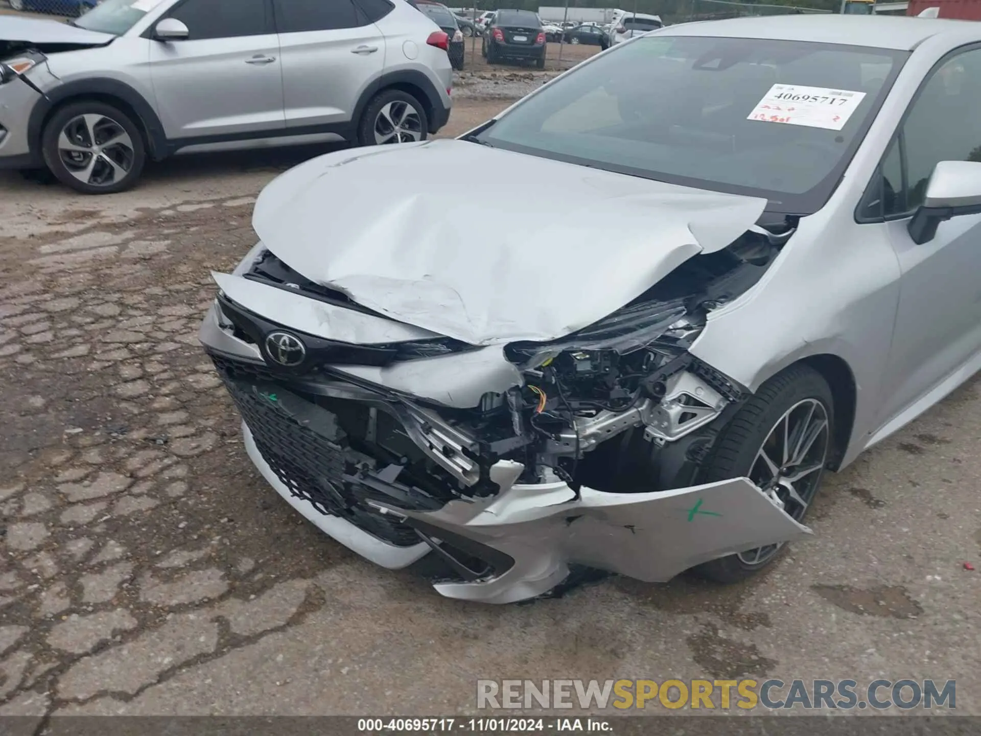 18 Photograph of a damaged car JTND4MBE8N3191318 TOYOTA COROLLA 2022