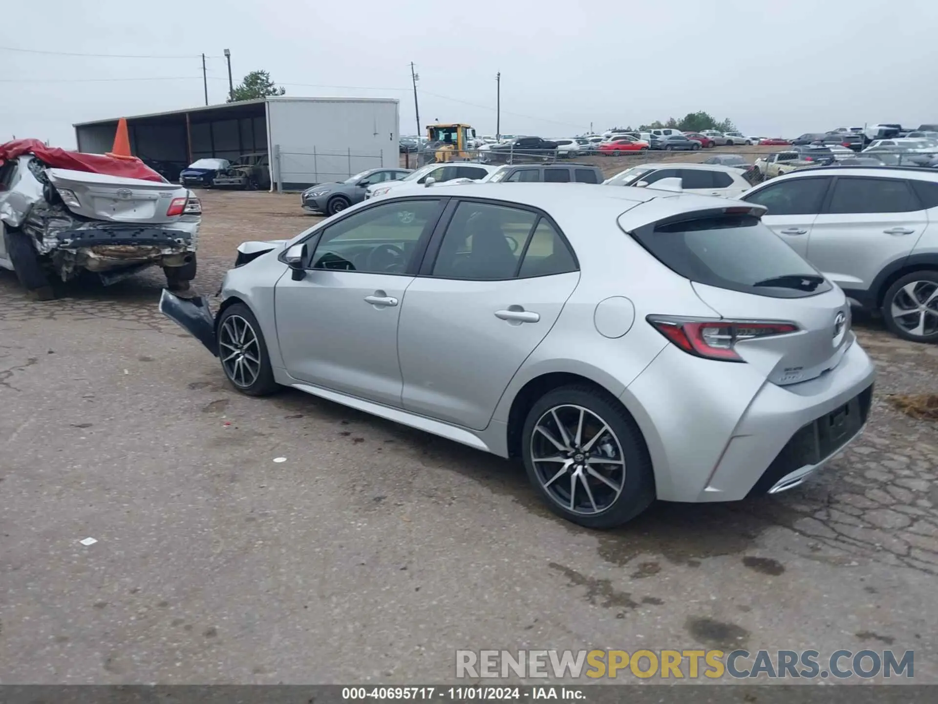 3 Photograph of a damaged car JTND4MBE8N3191318 TOYOTA COROLLA 2022